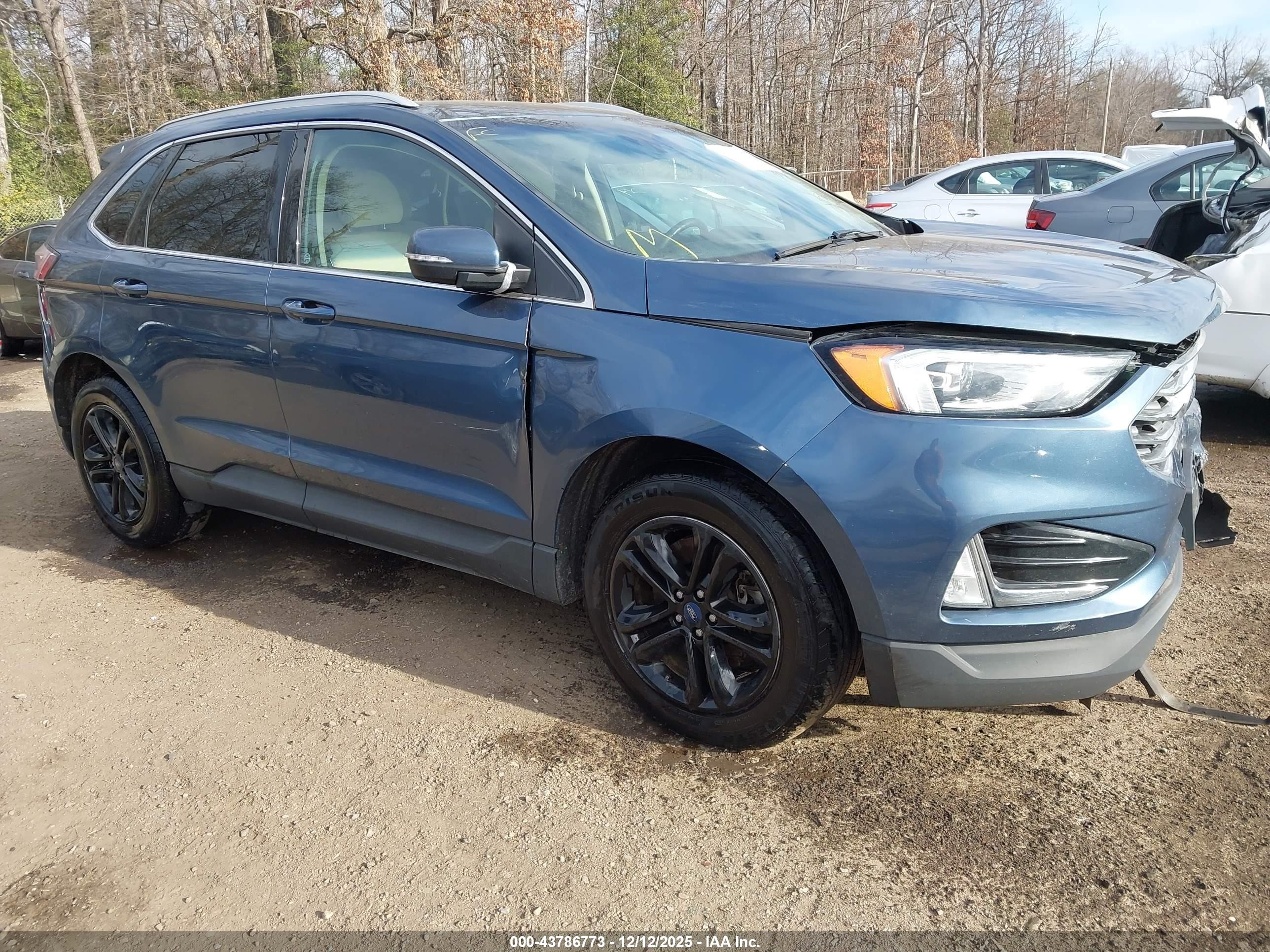 2019 Ford Edge SEL, VIN 2FMPK4J91KBC56030 — Front end