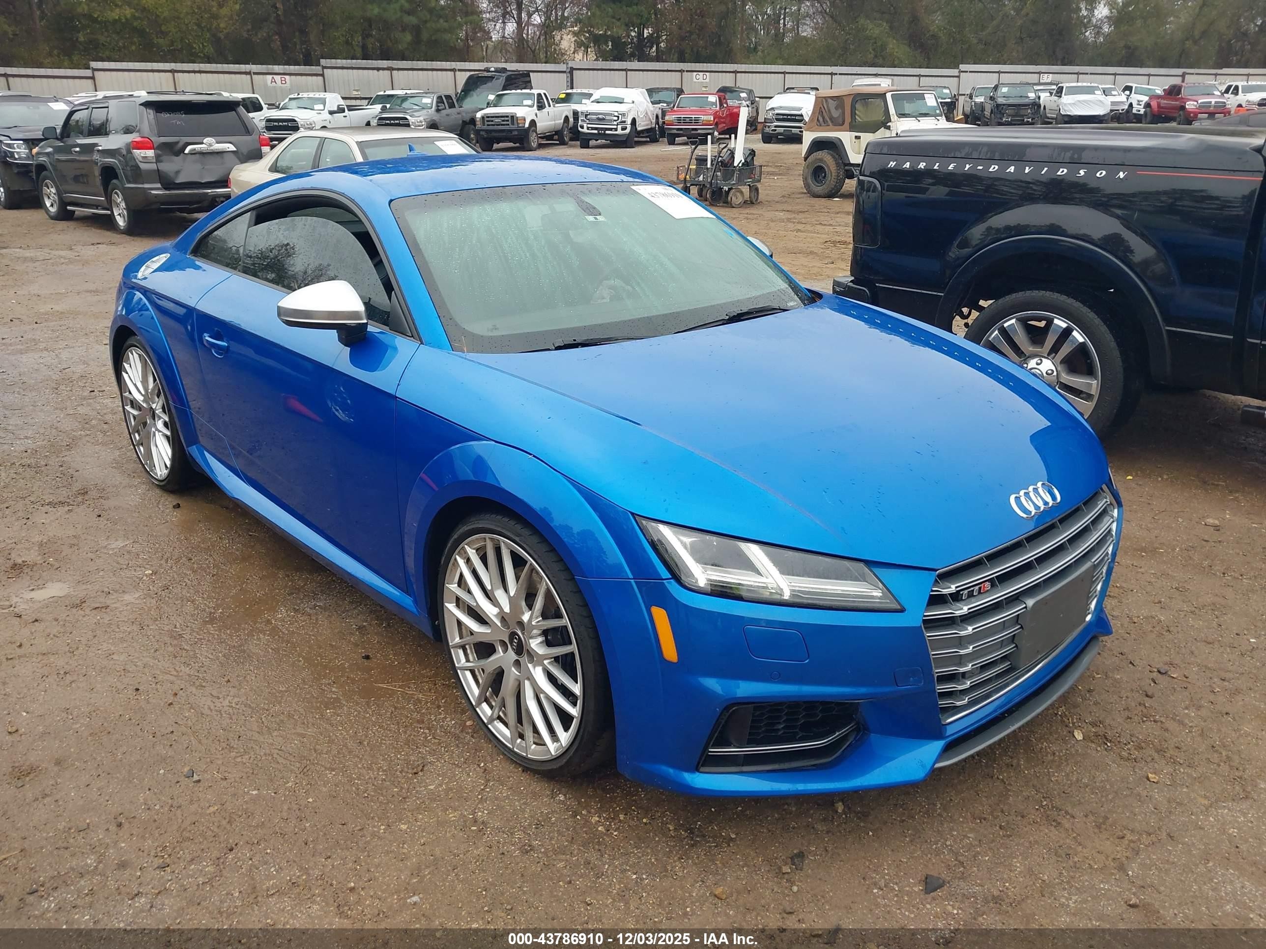 2018 Audi TTS, VIN TRUC1AFV5J1011936 — Rear end