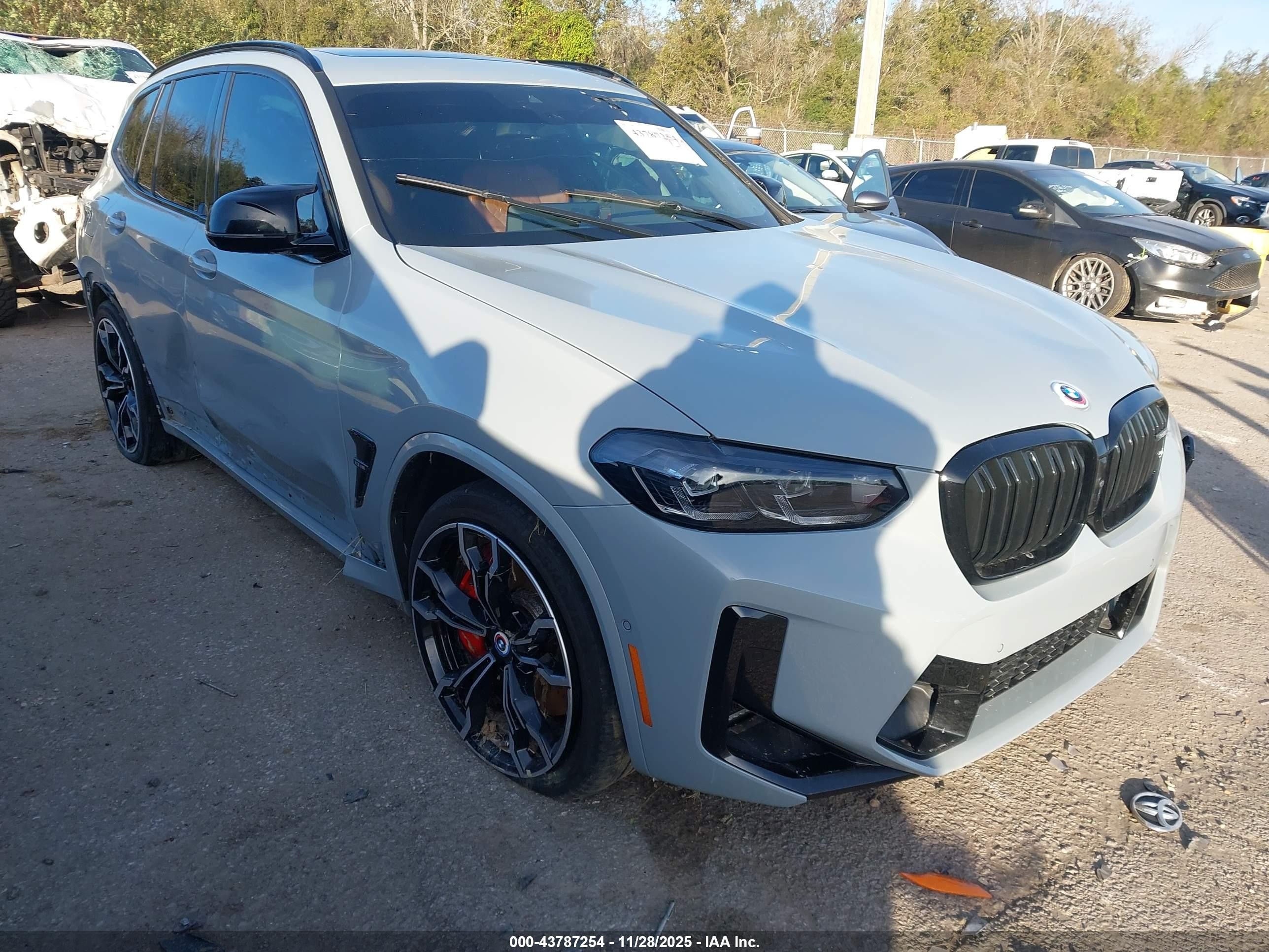 2023 BMW X3 M, VIN 5YM13EC00P9P72905 — Side