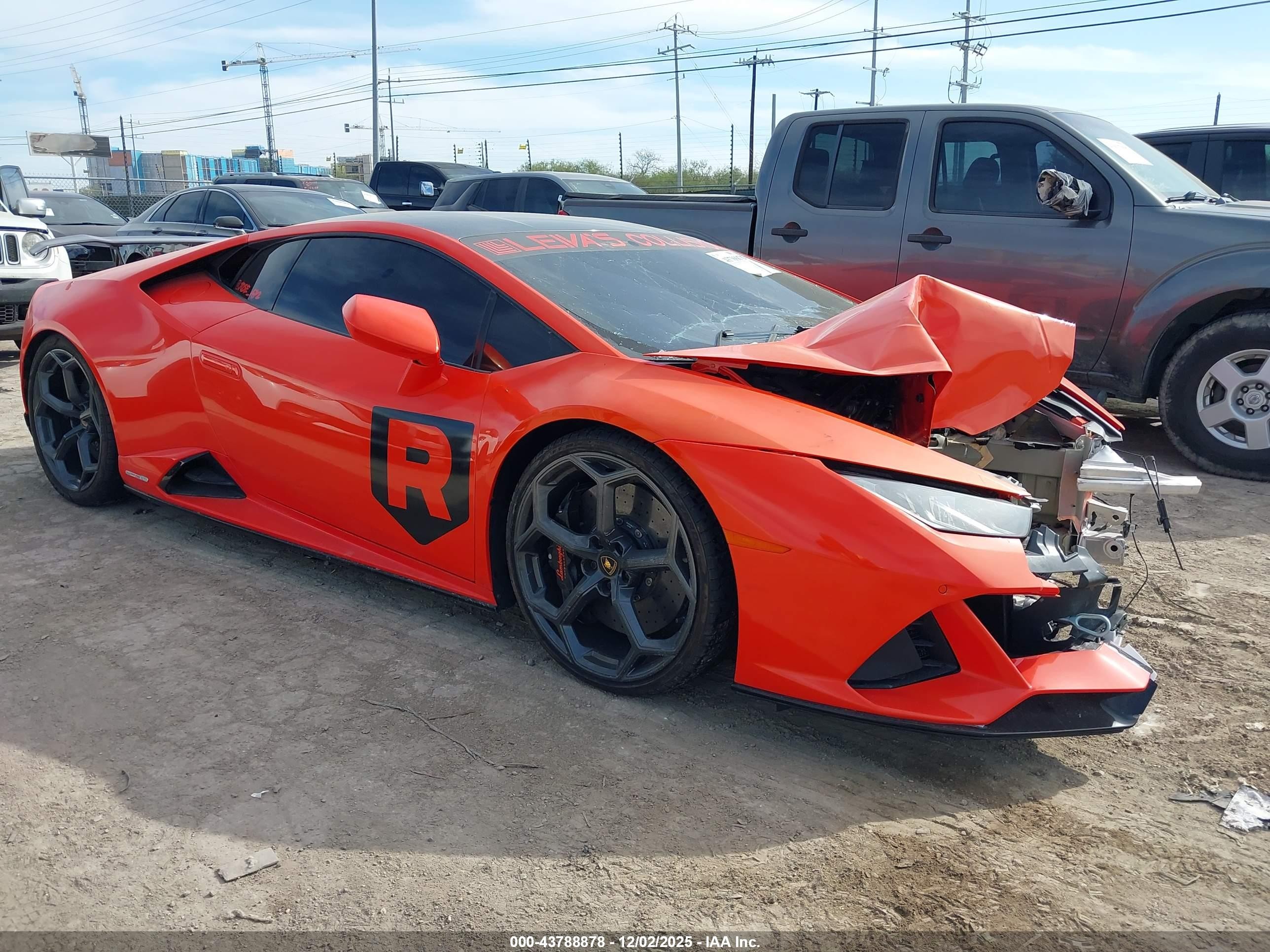 2020 Lamborghini Huracan, VIN ZHWUF4ZF5LLA14214 — Front end