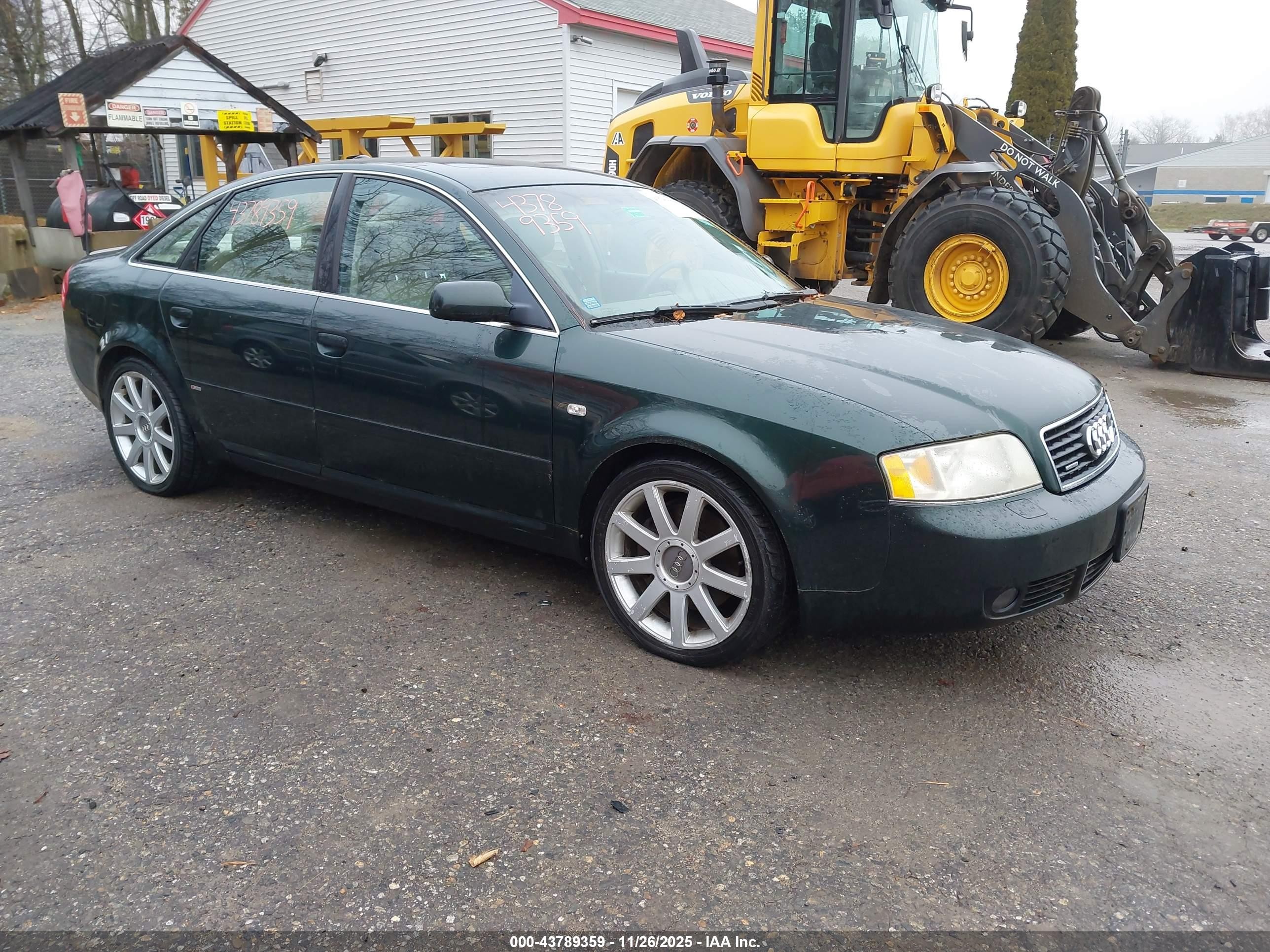 2004 Audi A6 2.7T S-Line, VIN WAUCD64B64N098988 — Normal wear