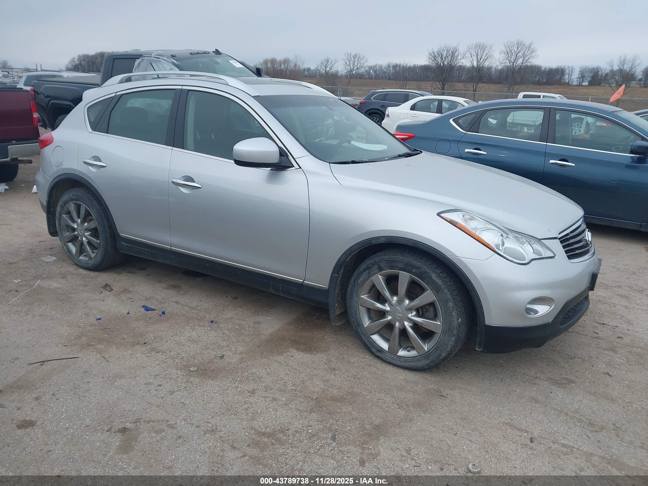 2011 Infiniti EX Journey, VIN JN1AJ0HR0BM853341 — Fresh water flood