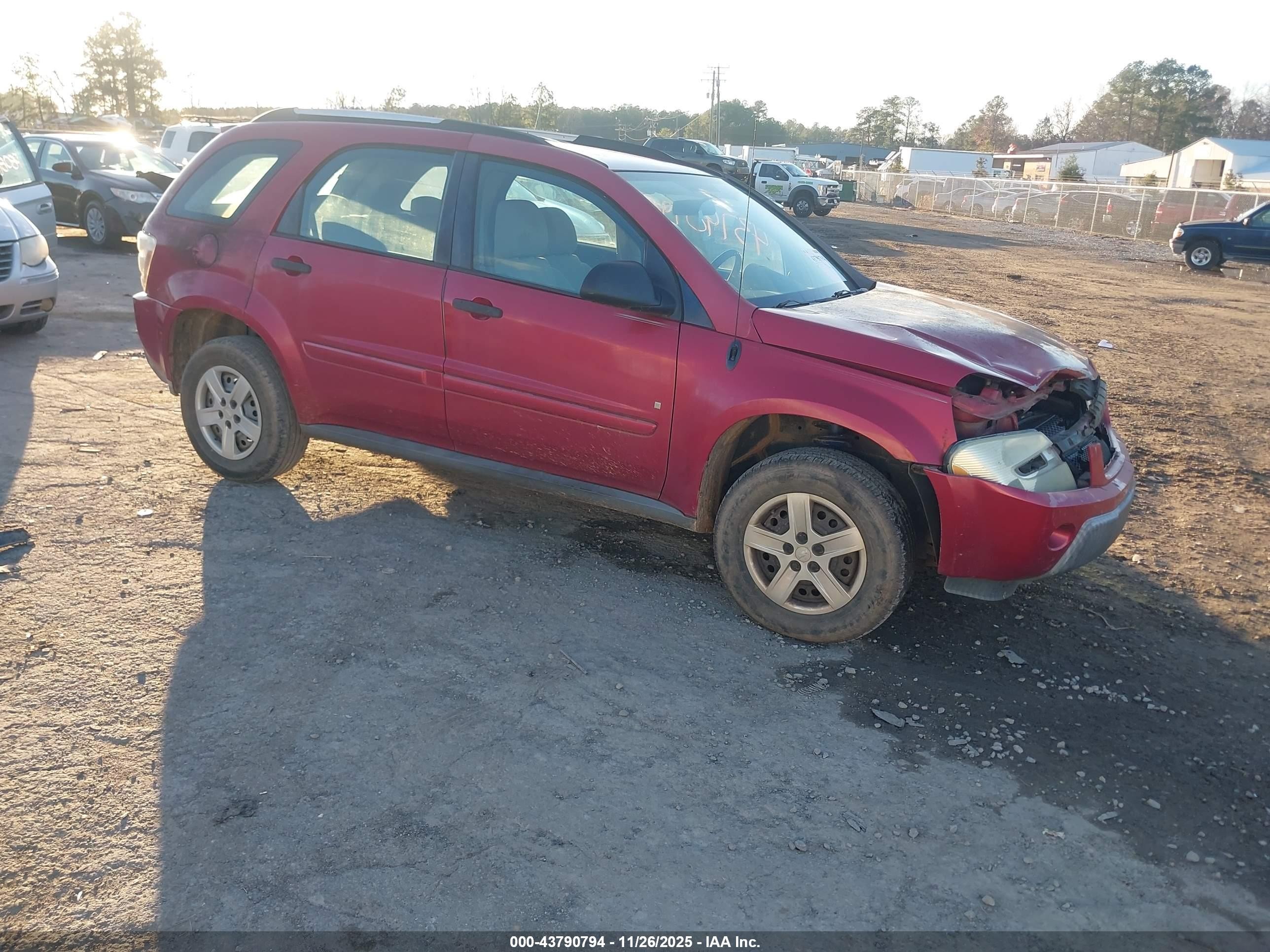 2006 Chevrolet Equinox LS, VIN 2CNDL13F366084020 — Front end
