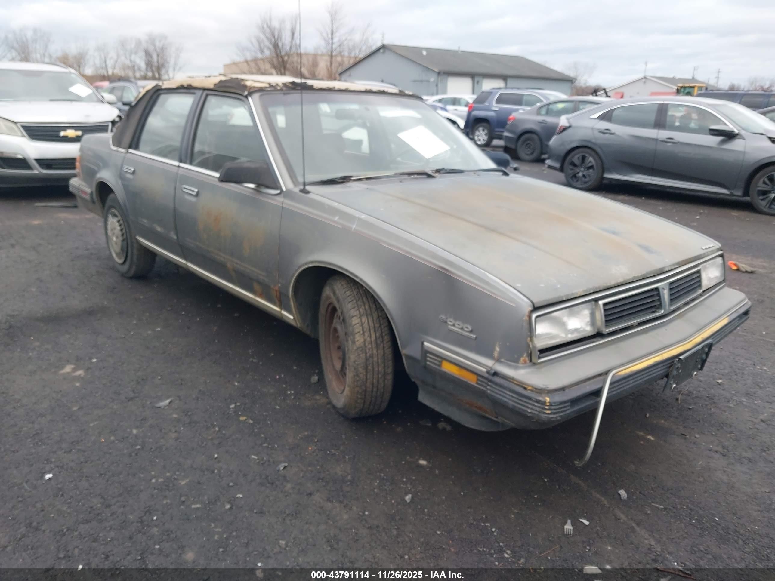 1987 Pontiac 6000, VIN 1G2AF51RXHT220807 — Side