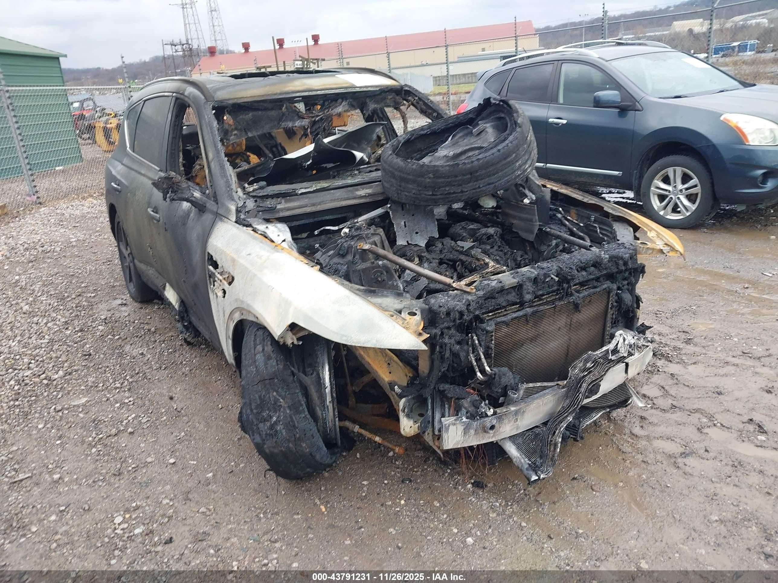 2025 Genesis GV80 Advanced, VIN KMUHDESC5SU214762 — Burn