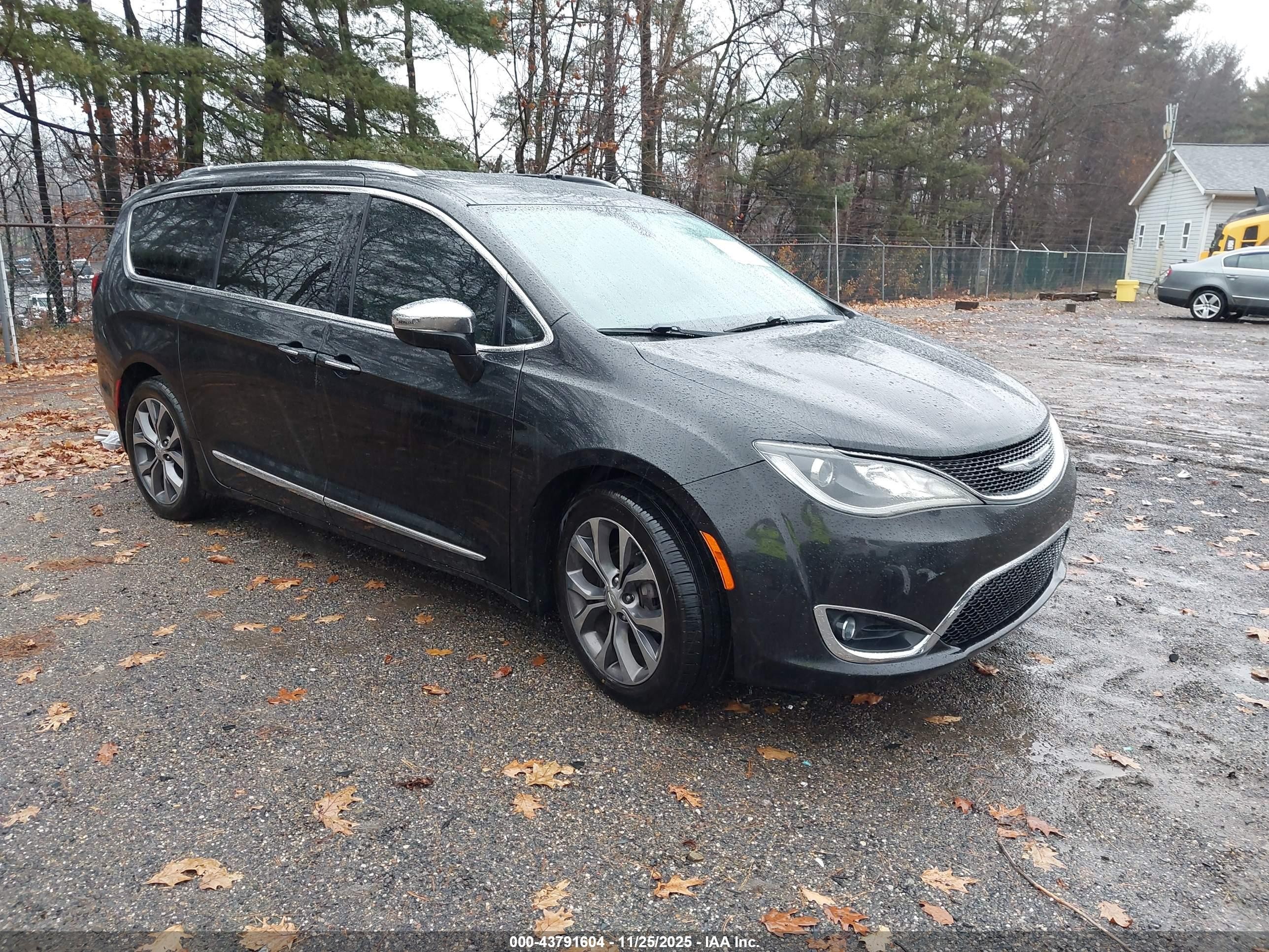 2017 Chrysler Pacifica Limited, VIN 2C4RC1GG0HR514326 — Biohazard / chemical