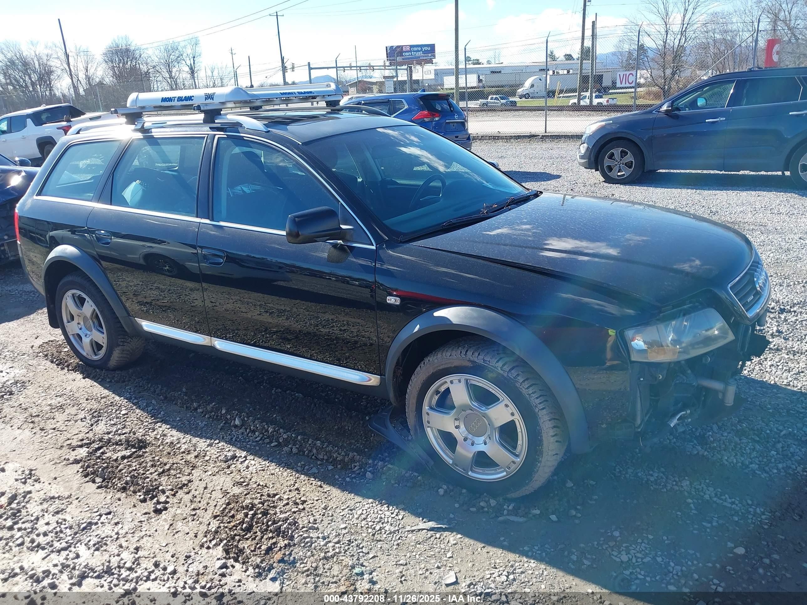 2004 Audi allroad A6 V8, VIN WA1YD64B14N001540 — Перед