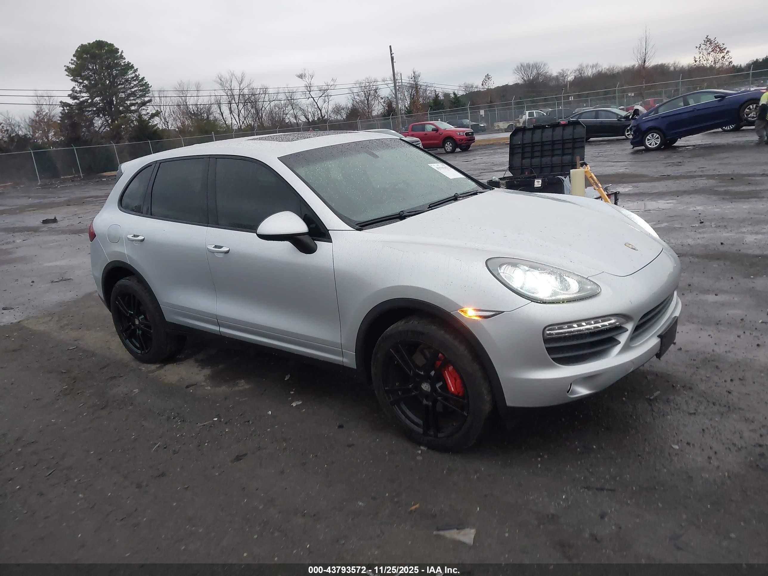 2011 Porsche Cayenne S, VIN WP1AB2A29BLA43634 — Storm