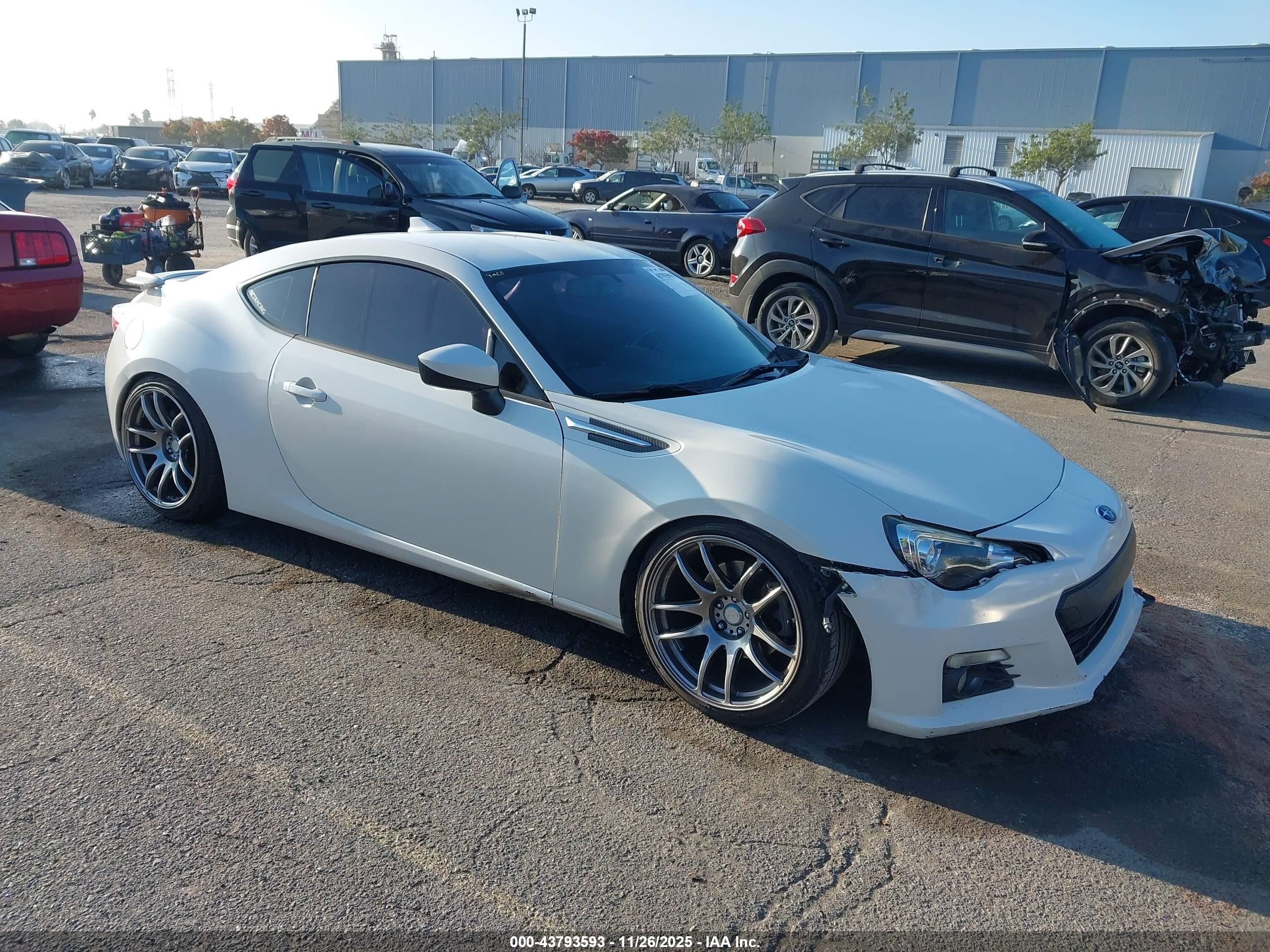 2015 Subaru BRZ Limited, VIN JF1ZCAC11F8604732 — Rear end