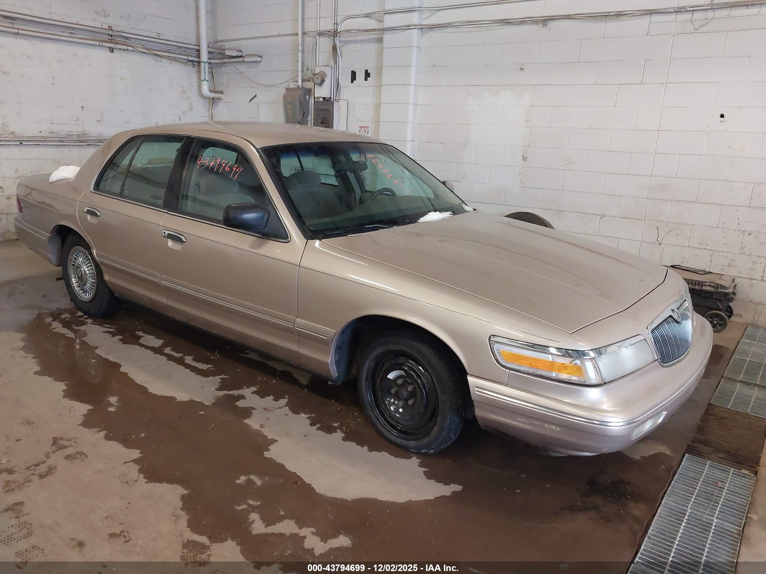 1997 Mercury Grand Marquis GS, VIN 2MELM74W3VX681917 — Not stated