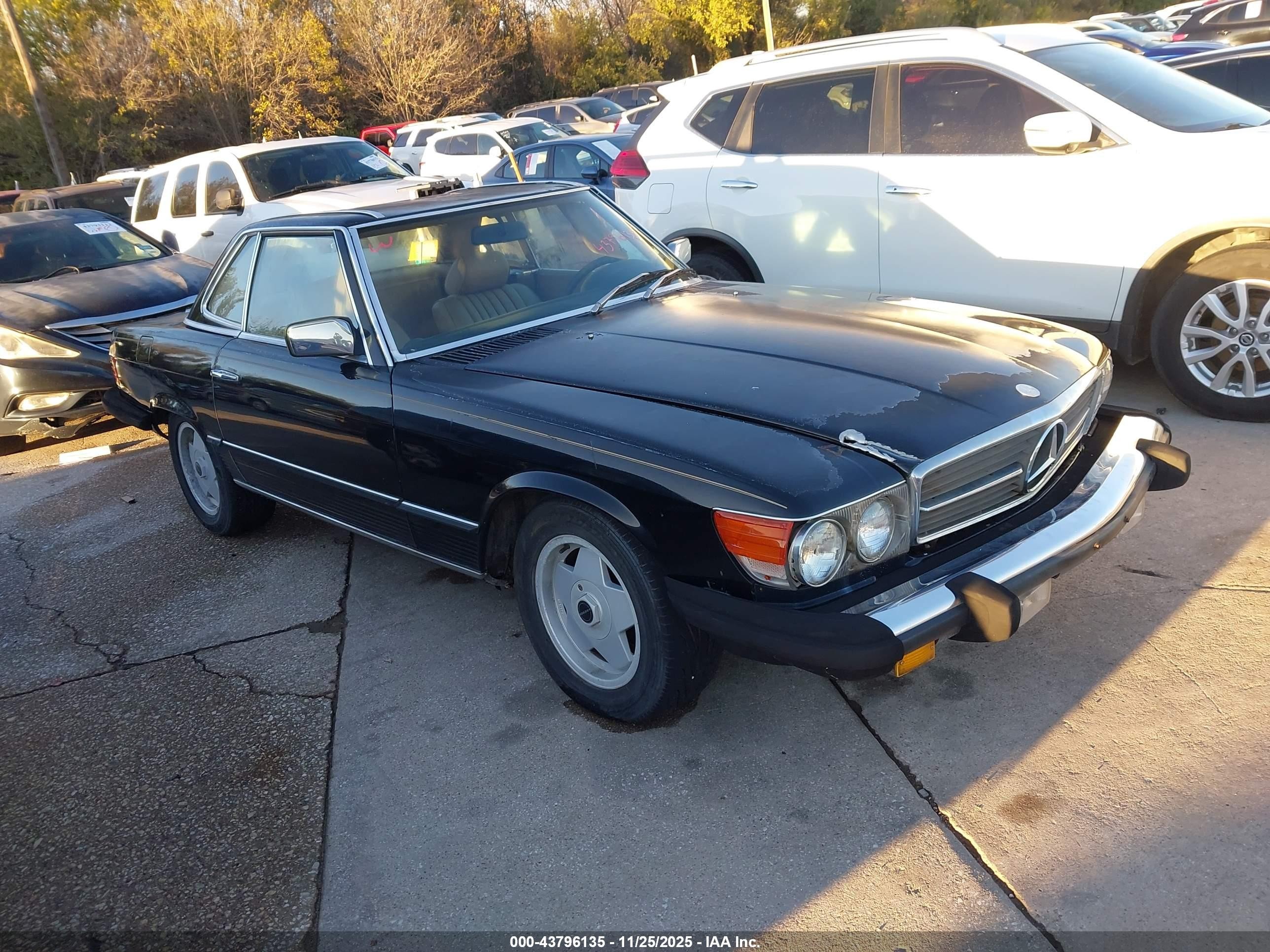 1981 Mercedes-Benz 380 SL, VIN WDBBA45A9BB002382 — Front end