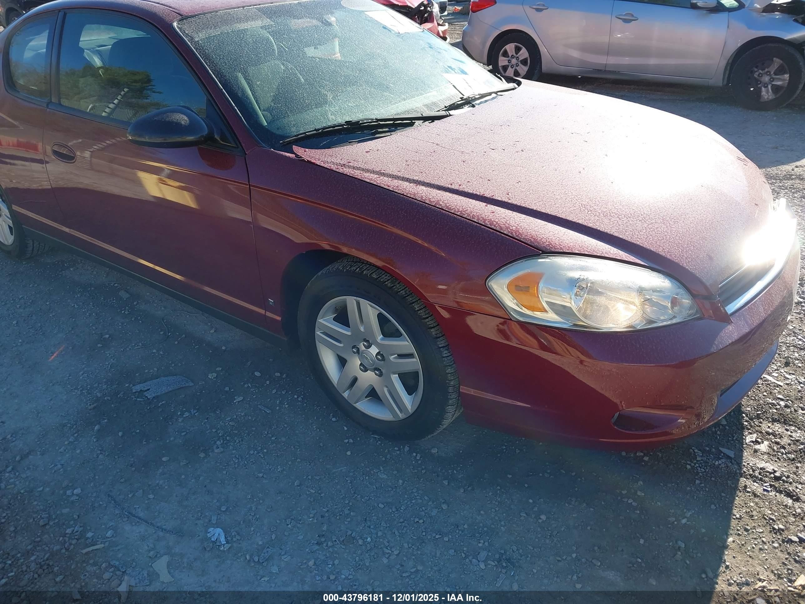 2006 Chevrolet Monte Carlo LT 3.9L, VIN 2G1WK151569195824 — Front end