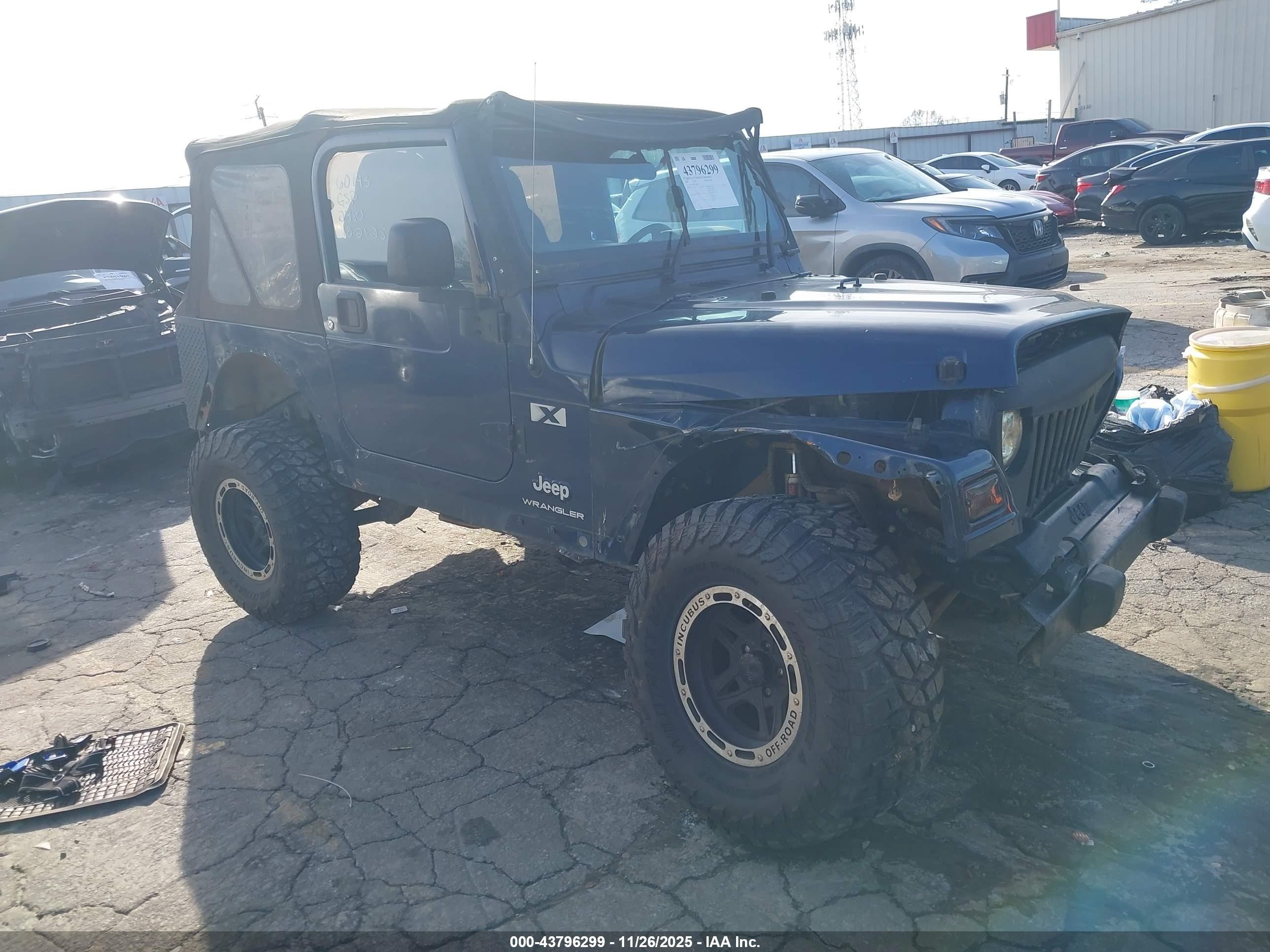 2006 Jeep Wrangler X, VIN 1J4FA39S86P720380 — All over