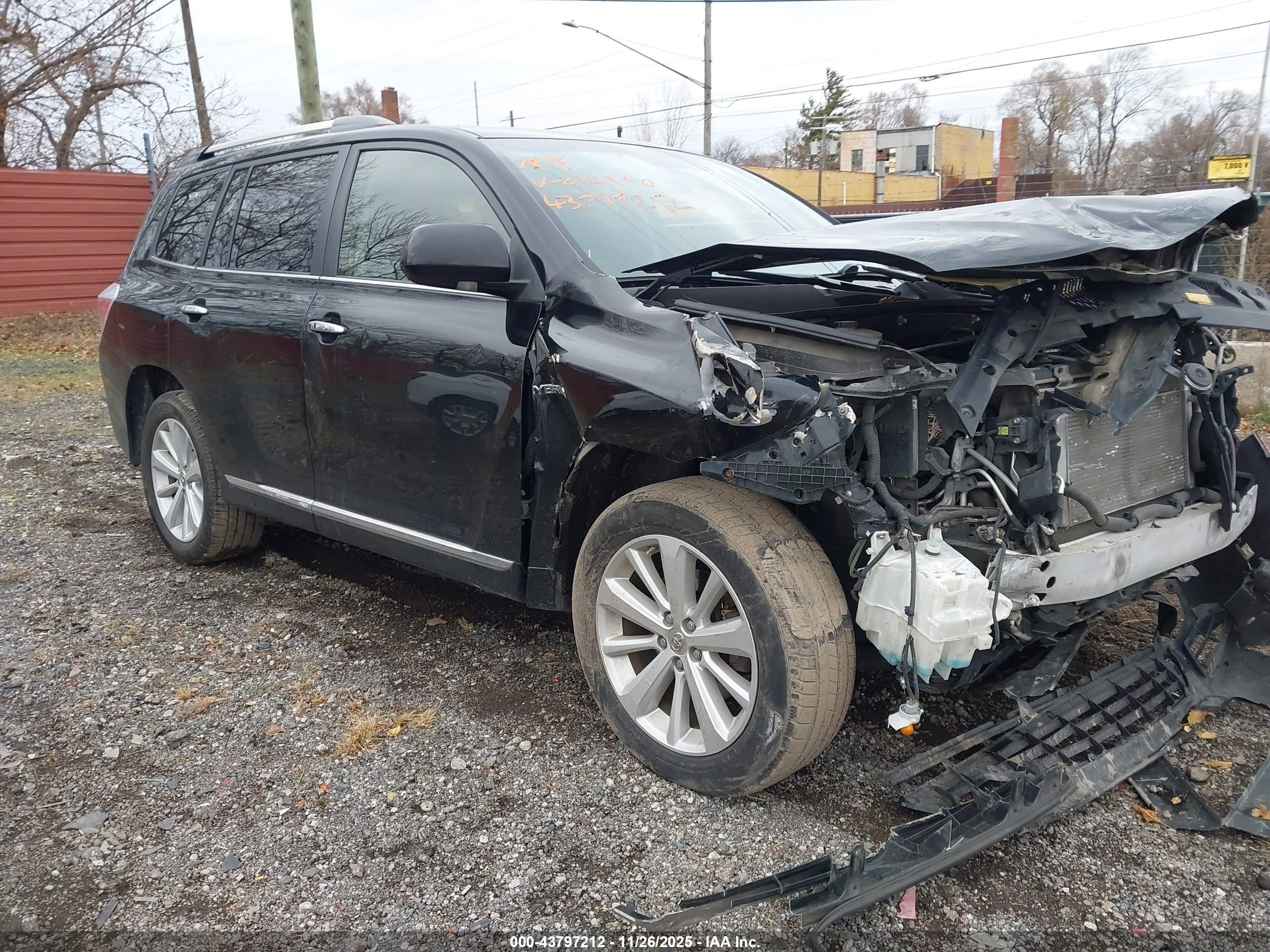 2013 Toyota Highlander Limited, VIN JTEDC3EH1D2014150 — All over