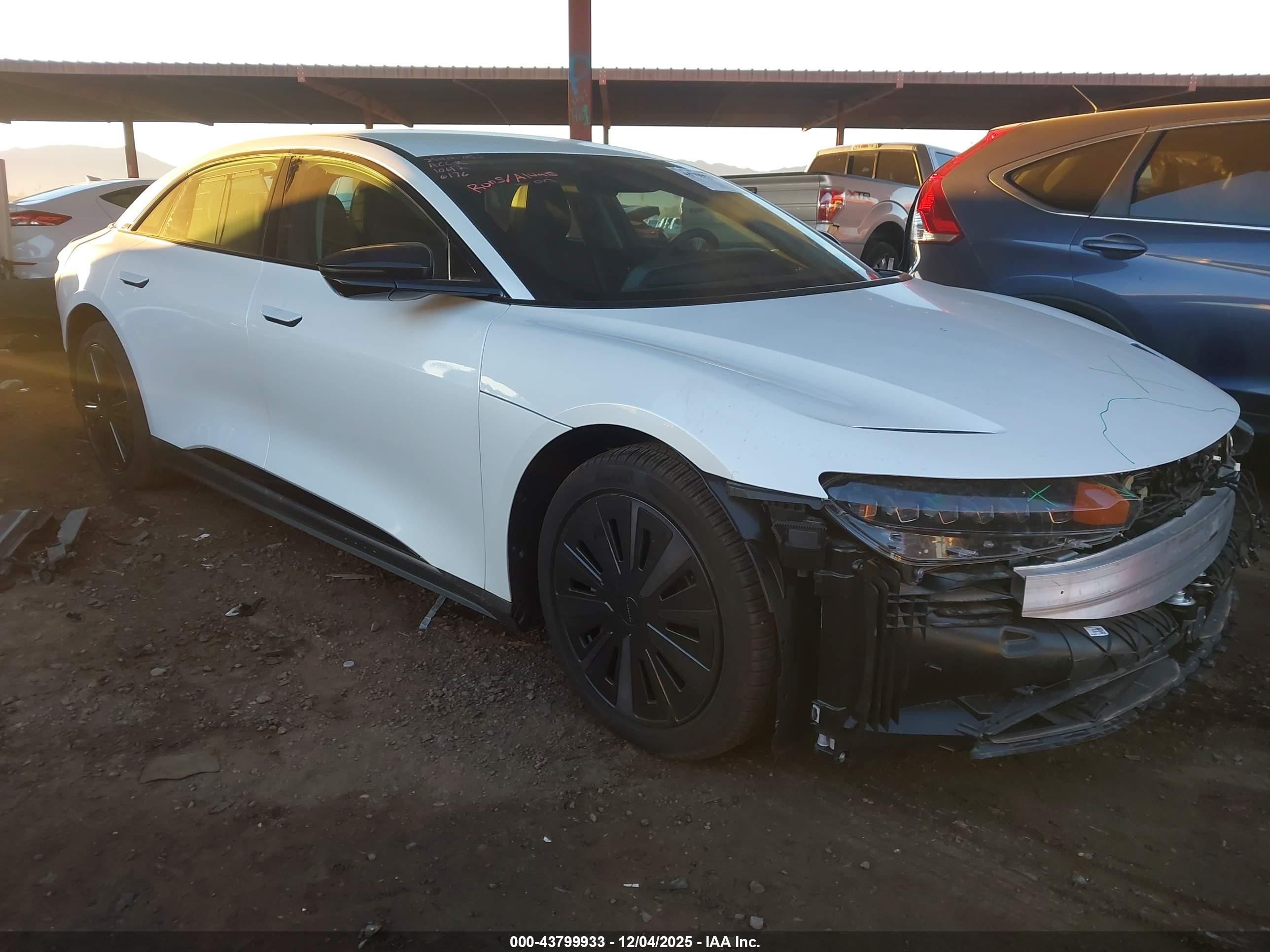 2025 Lucid Air Pure, VIN 50EA1PGA3SA016176 — All over