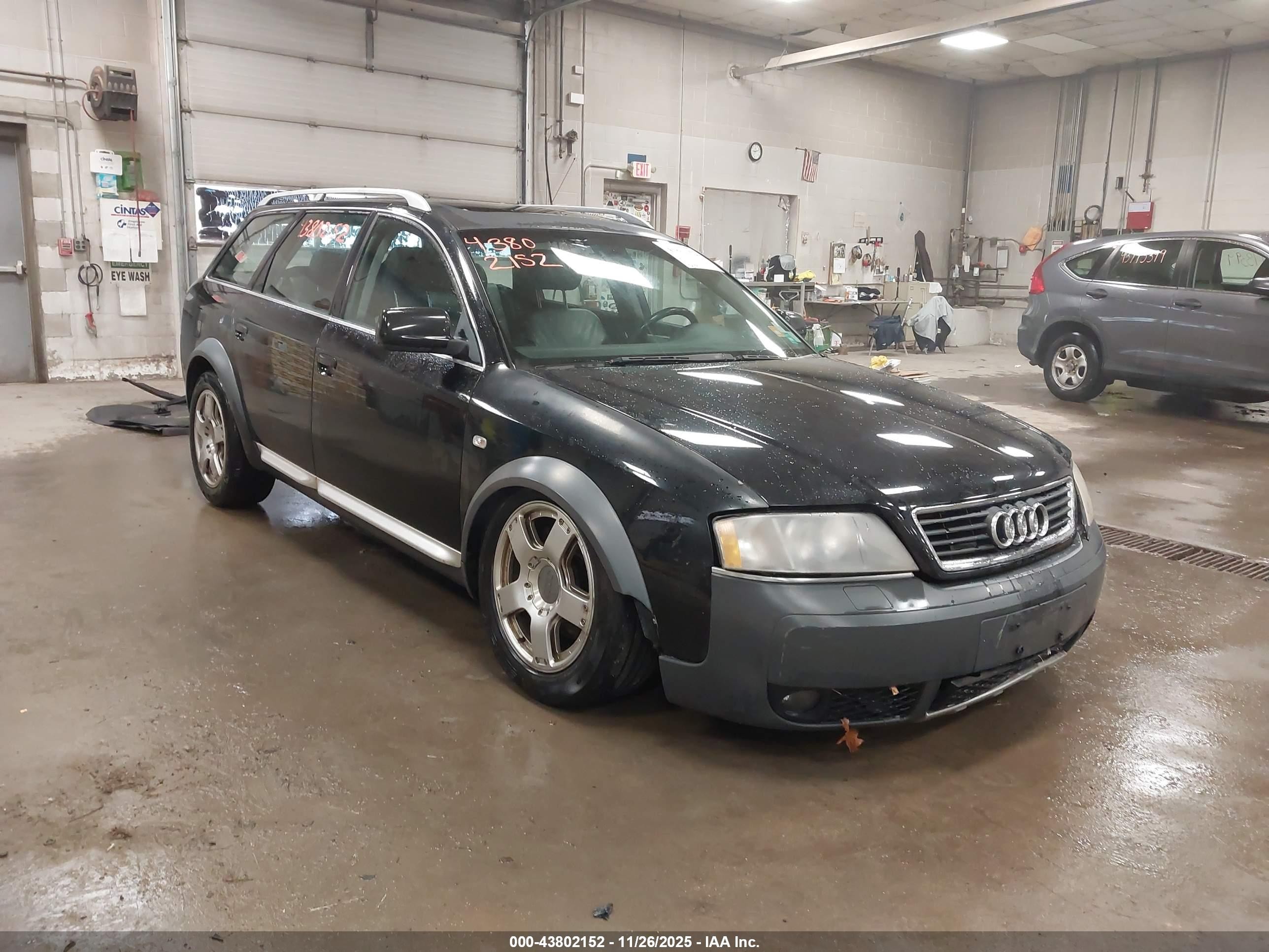 2003 Audi allroad A6 V8, VIN WA1YD64B53N032367 — Днище
