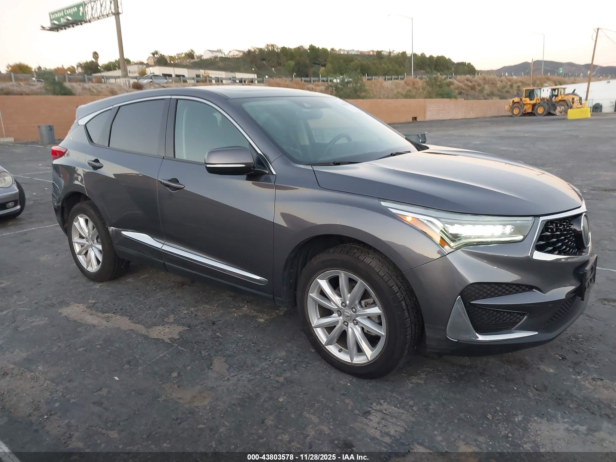 2019 Acura RDX, VIN 5J8TC2H36KL039533 — Fresh water flood