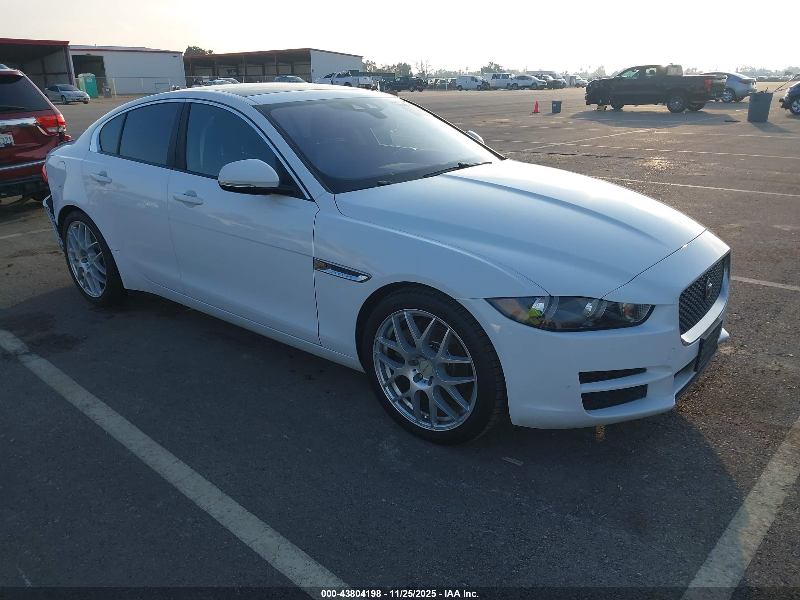 2018 Jaguar XE 25t, VIN SAJAR4FX9JCP33946 — Rear end