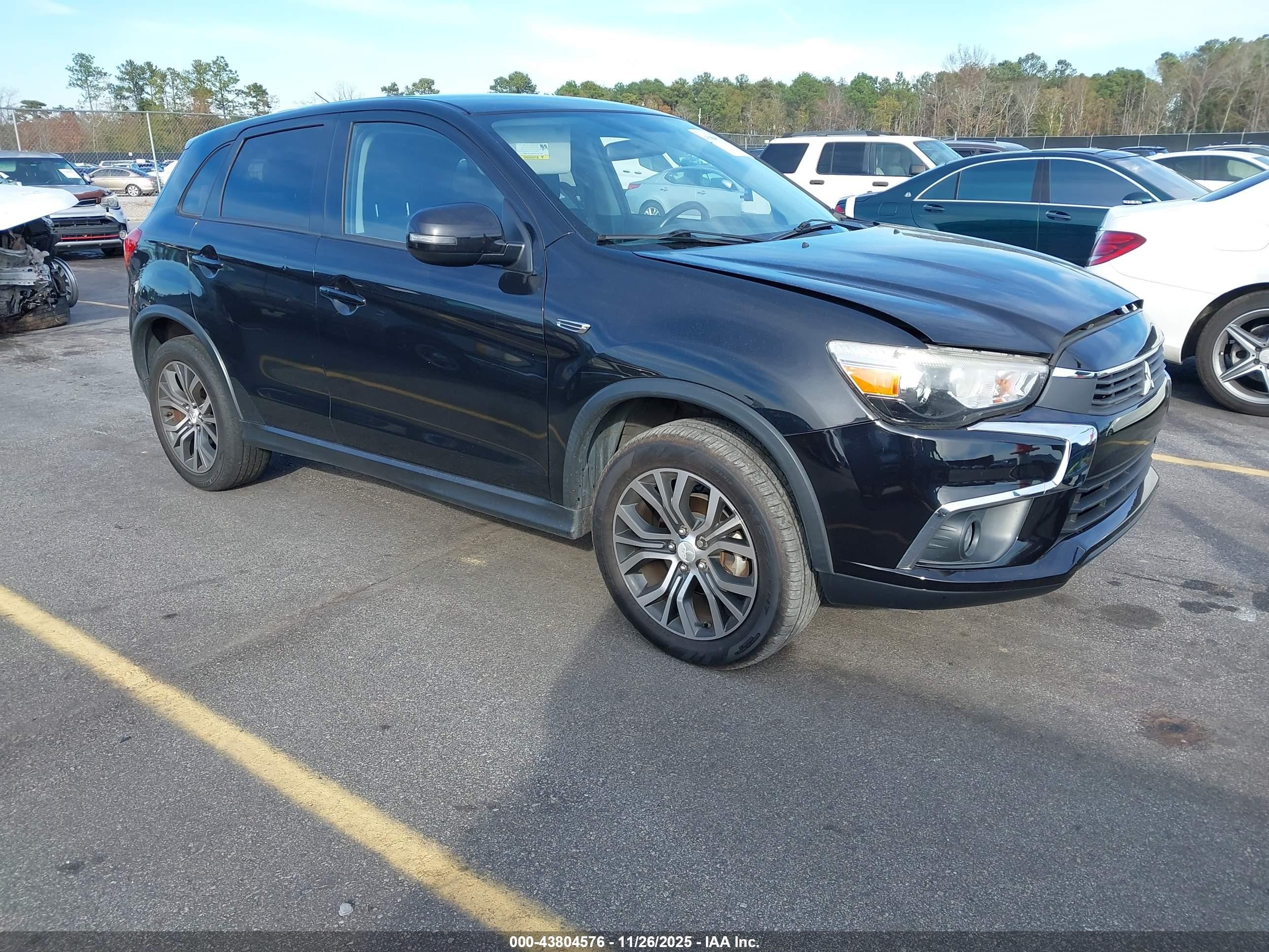 2016 Mitsubishi Outlander ES, VIN JA4AP3AU0GZ041747 — Repossession