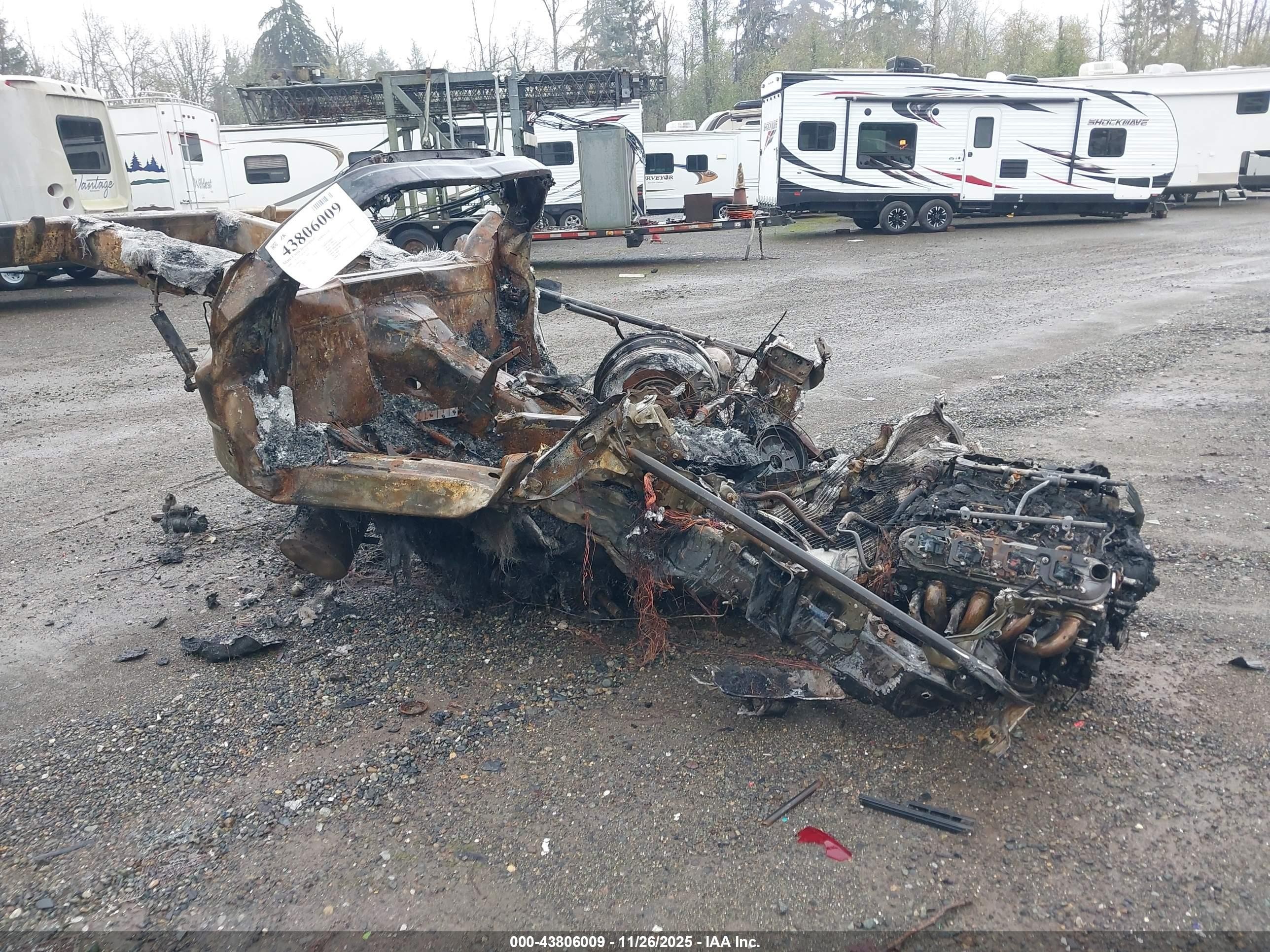 2000 Chevrolet Corvette, VIN 1G1YY22G8Y5126440 — Burn