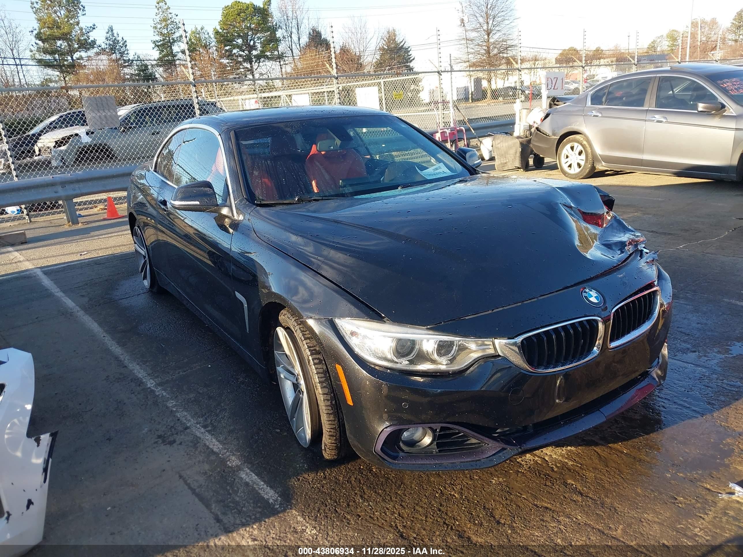 2014 BMW 4 Series 428i, VIN WBA3V5C51EJ969047 — Front end