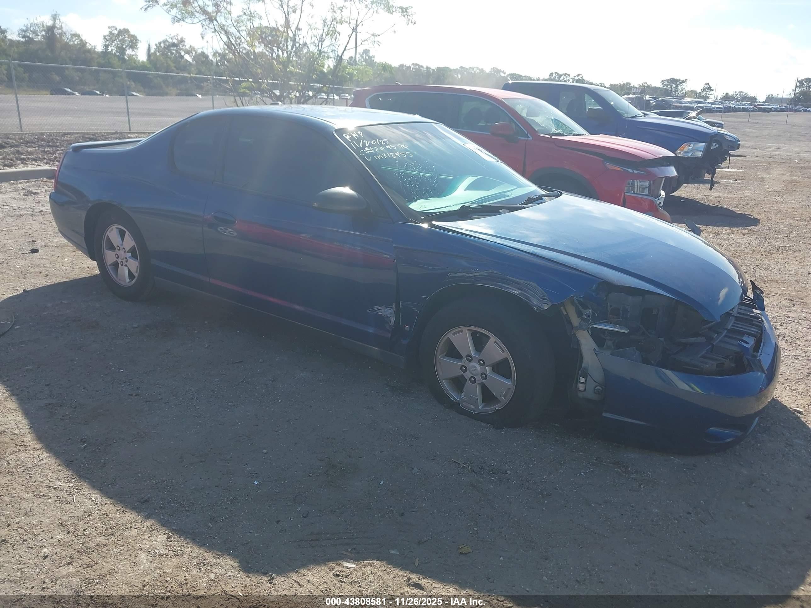 2006 Chevrolet Monte Carlo LT 3.5L, VIN 2G1WM15KX69318455 — All over