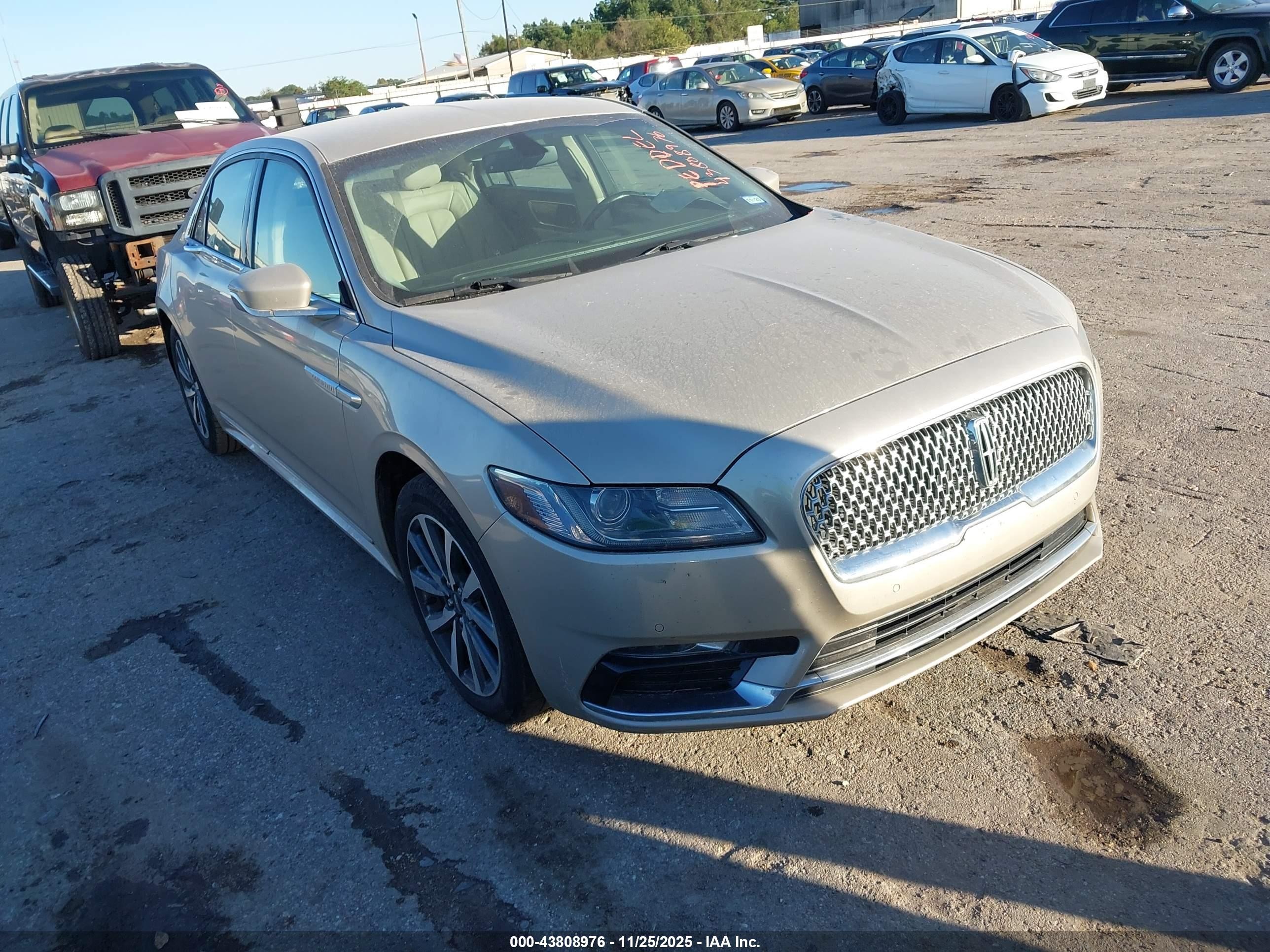2017 Lincoln Continental Select, VIN 1LN6L9SK9H5608226 — Stripped