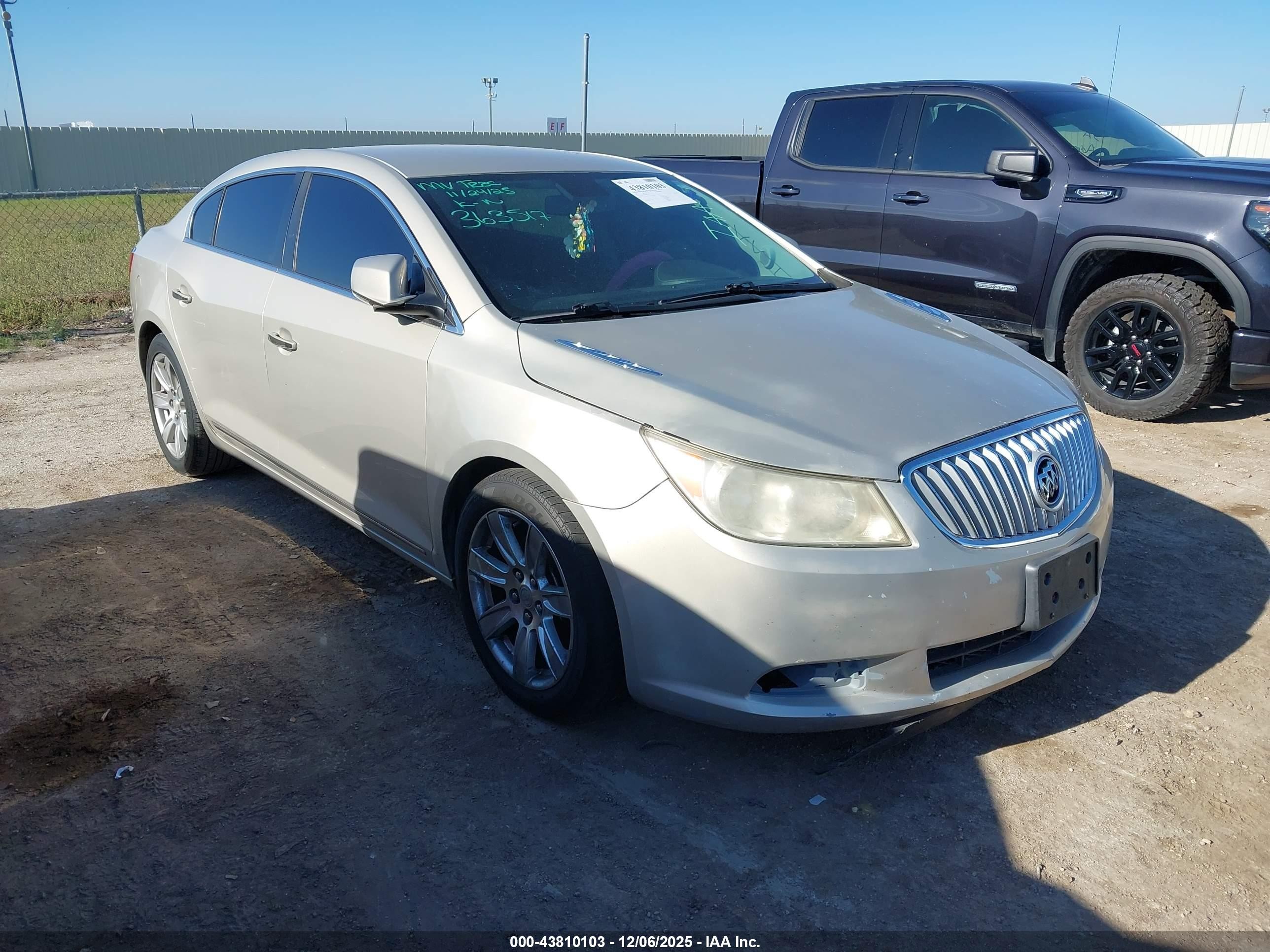 2011 Buick LaCrosse CXL, VIN 1G4GC5ED5BF363517 — Repossession