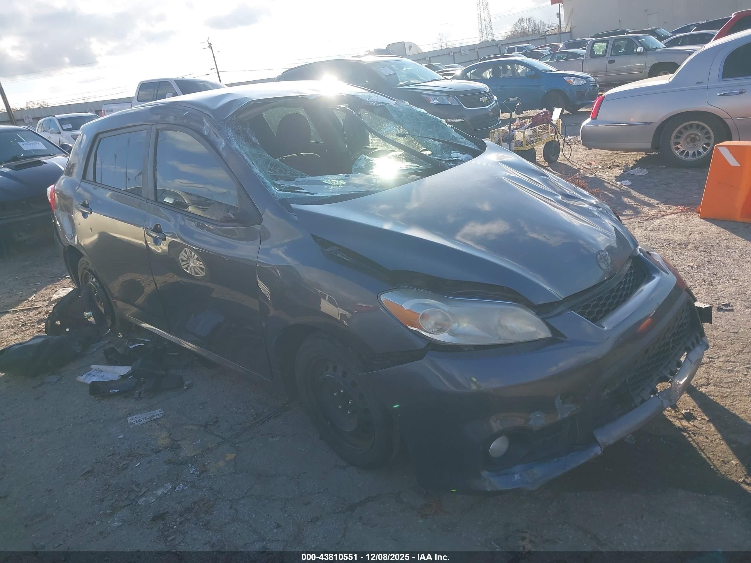 2012 Toyota Matrix L, VIN 2T1KU4EE8CC771809 — Front end