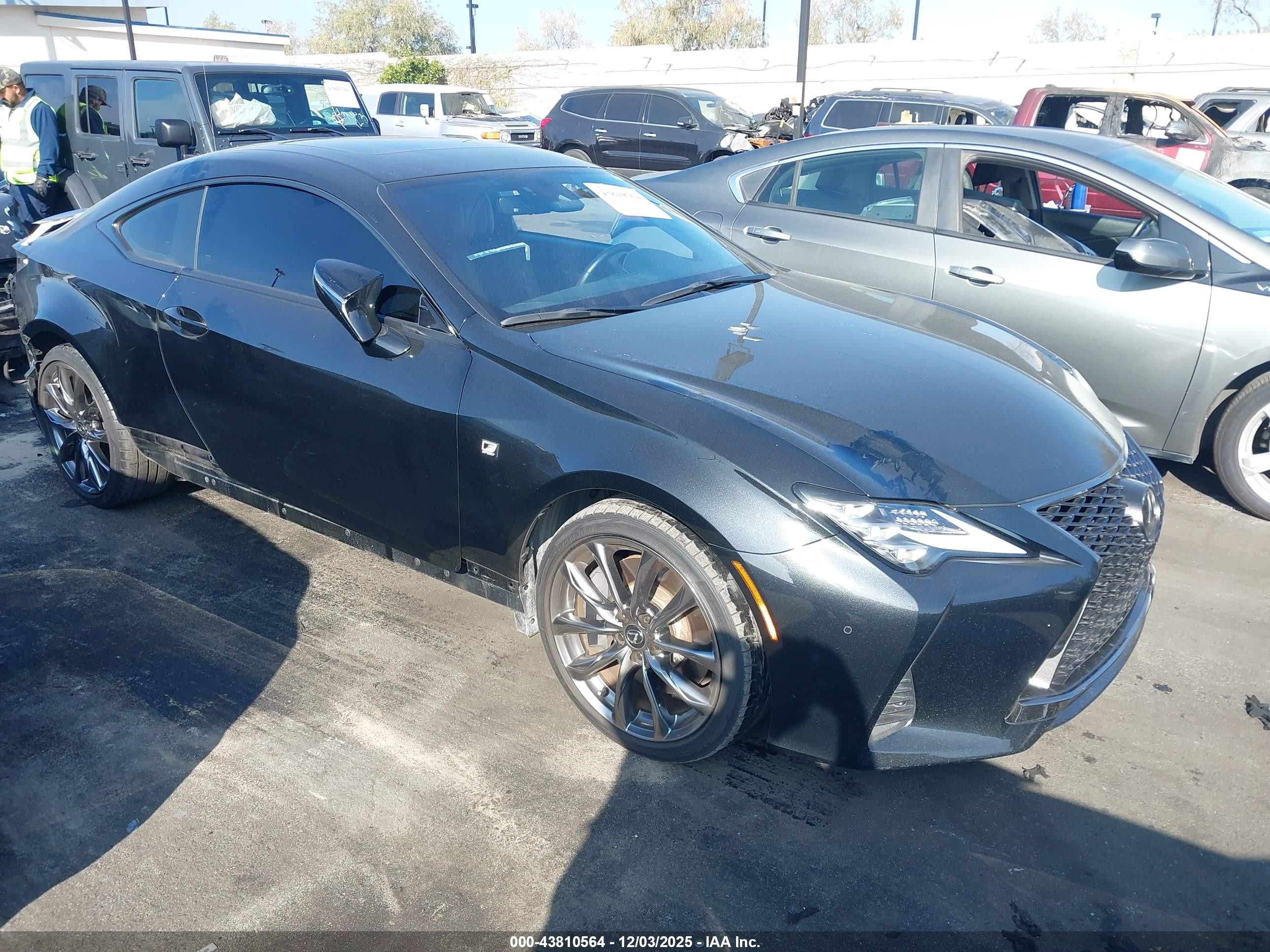 2022 Lexus RC 350 F Sport, VIN JTHGZ5BC6N5025003 — Зад