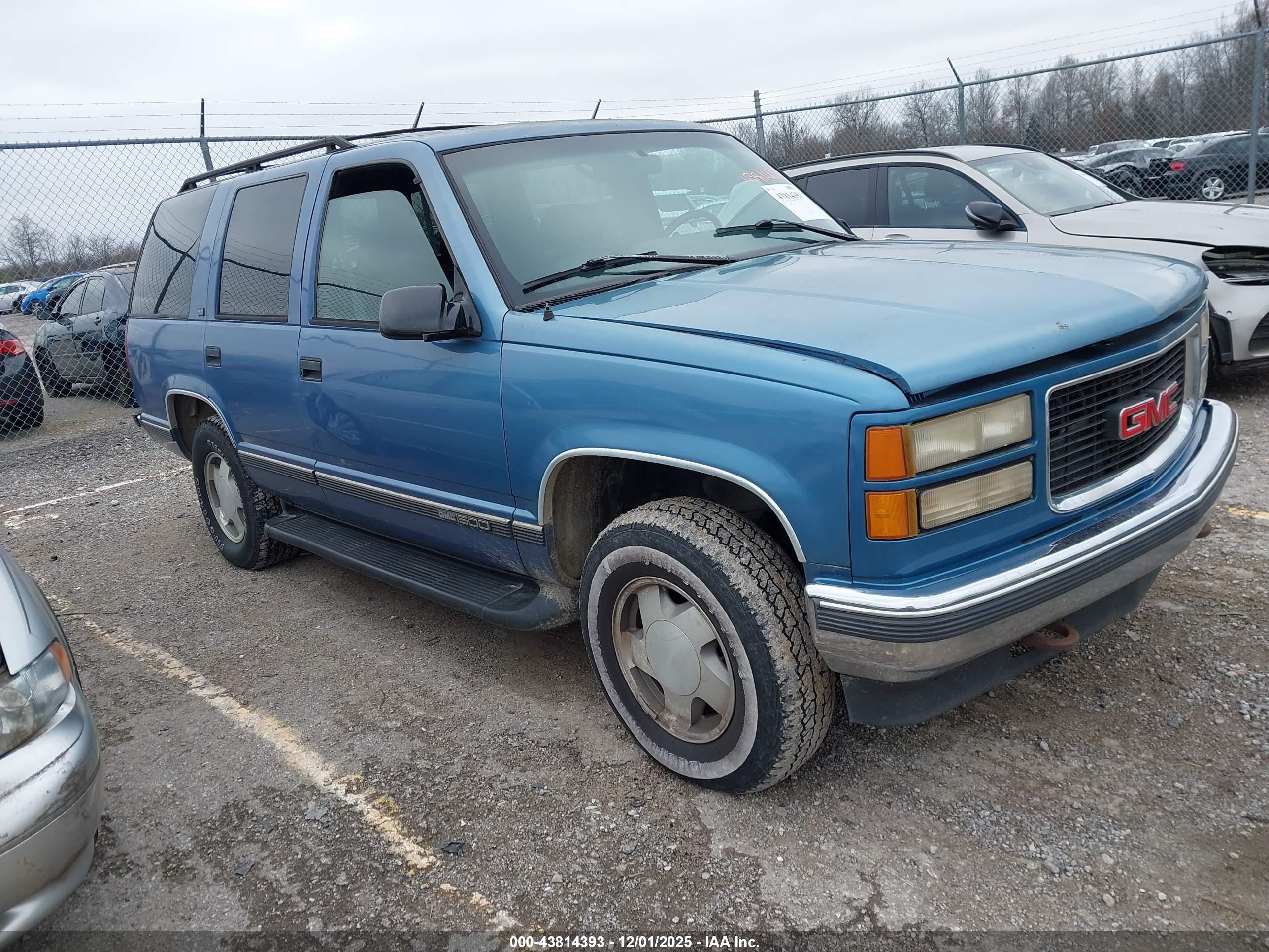 1995 GMC Yukon, VIN 1GKEK13K3SJ754126 — Mechanical