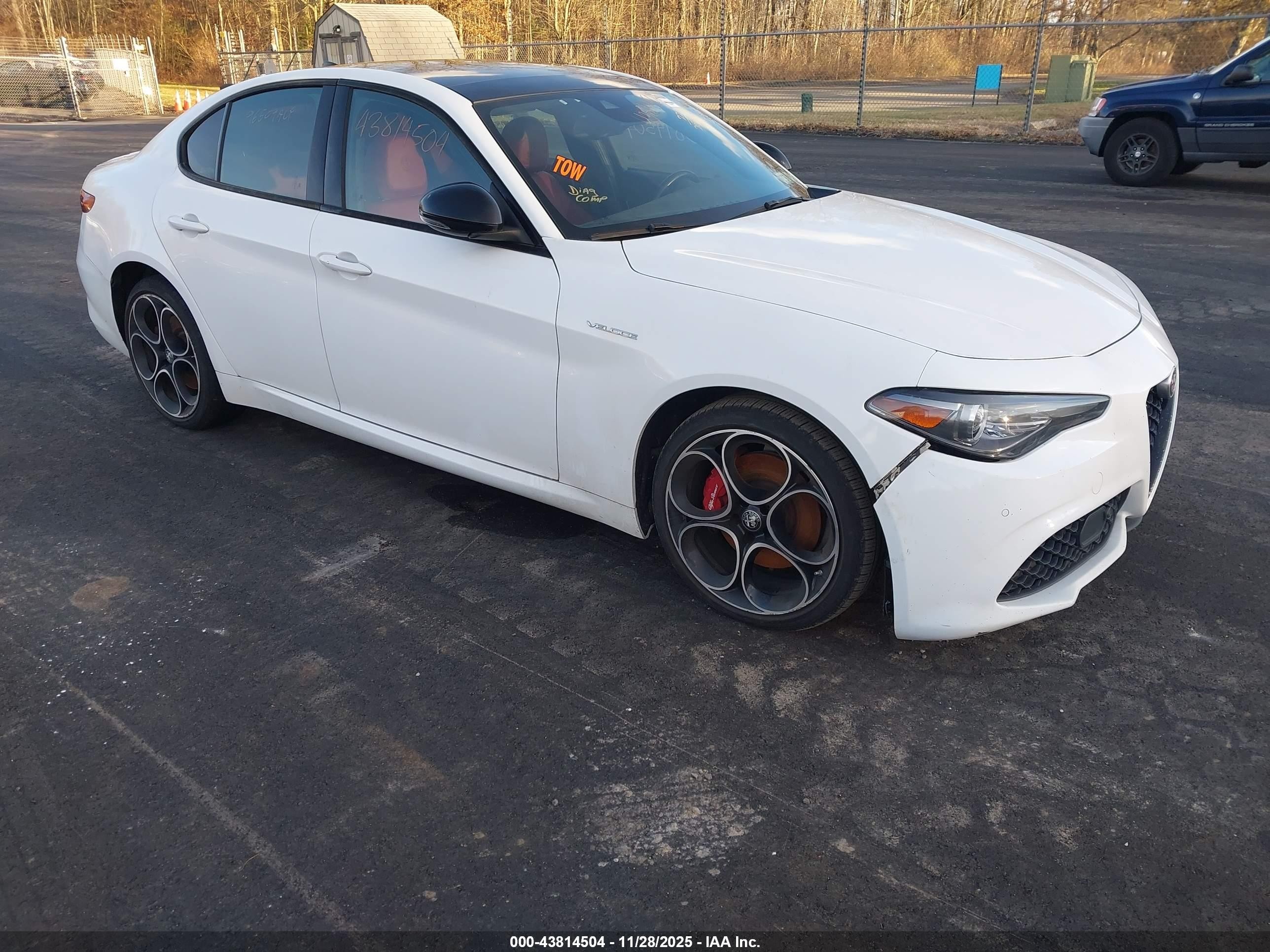 2022 Alfa Romeo Giulia Ti, VIN ZARFANBN5N7664442 — Mechanical
