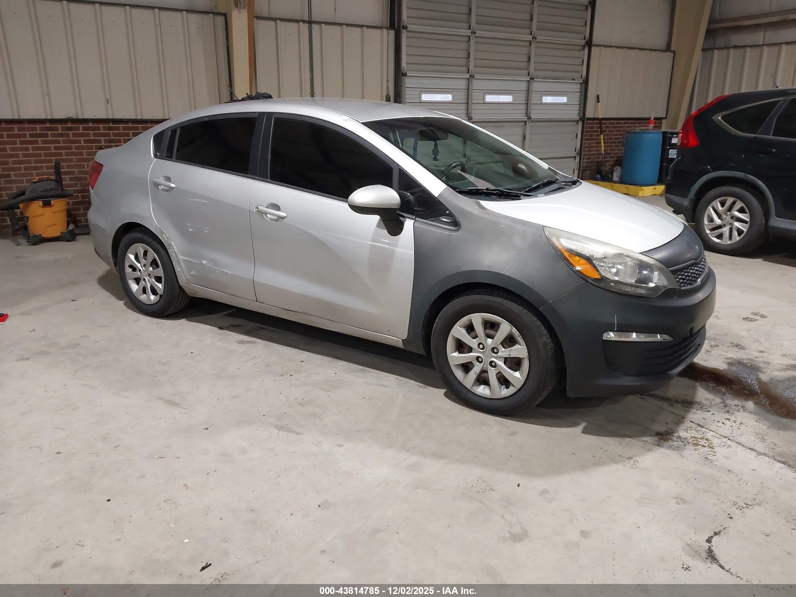 2016 Kia Rio LX, VIN KNADM4A30G6663398 — Undercarriage