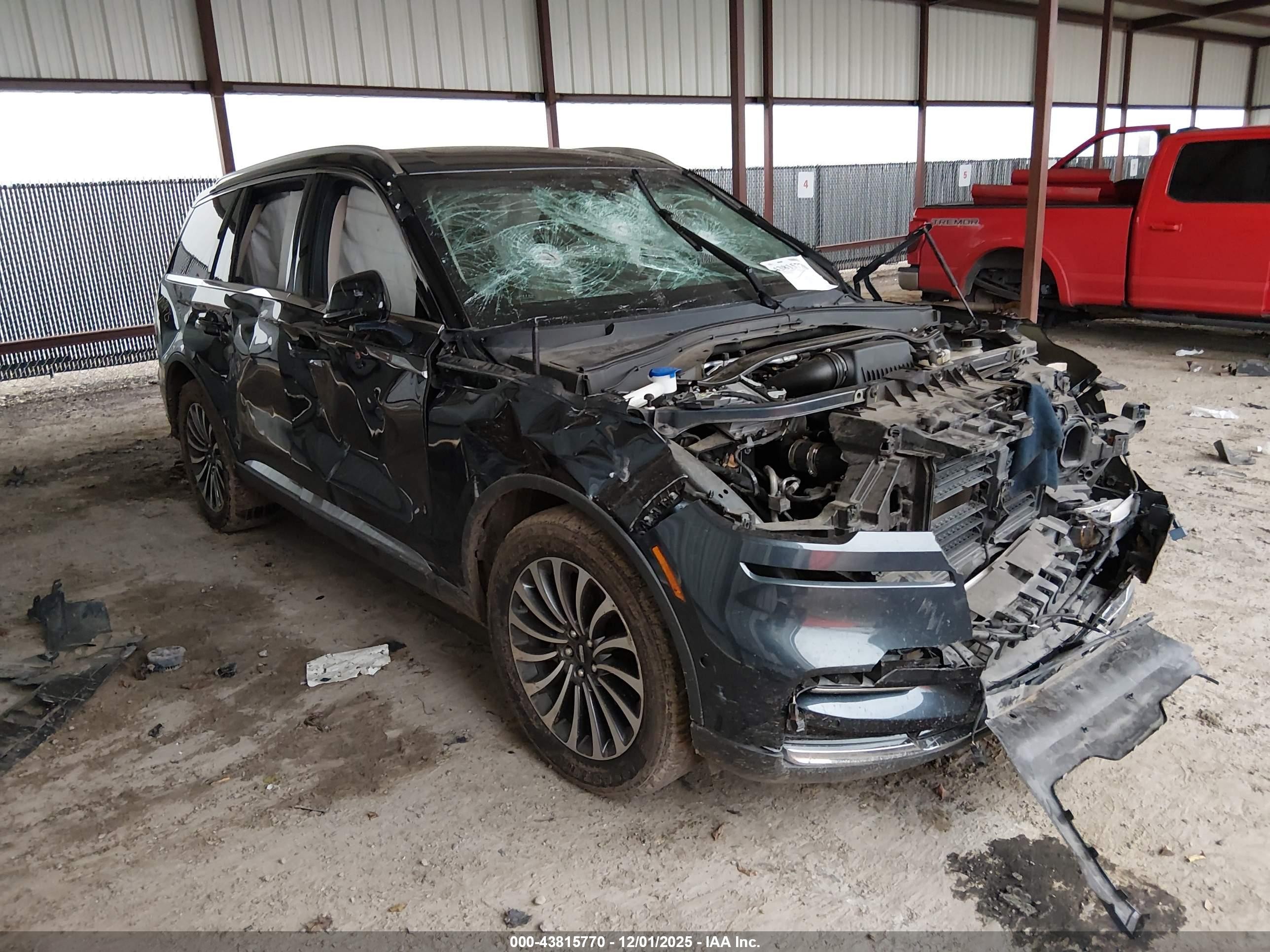 2022 Lincoln Aviator Reserve, VIN 5LM5J7WC4NGL03142 — Theft recovery