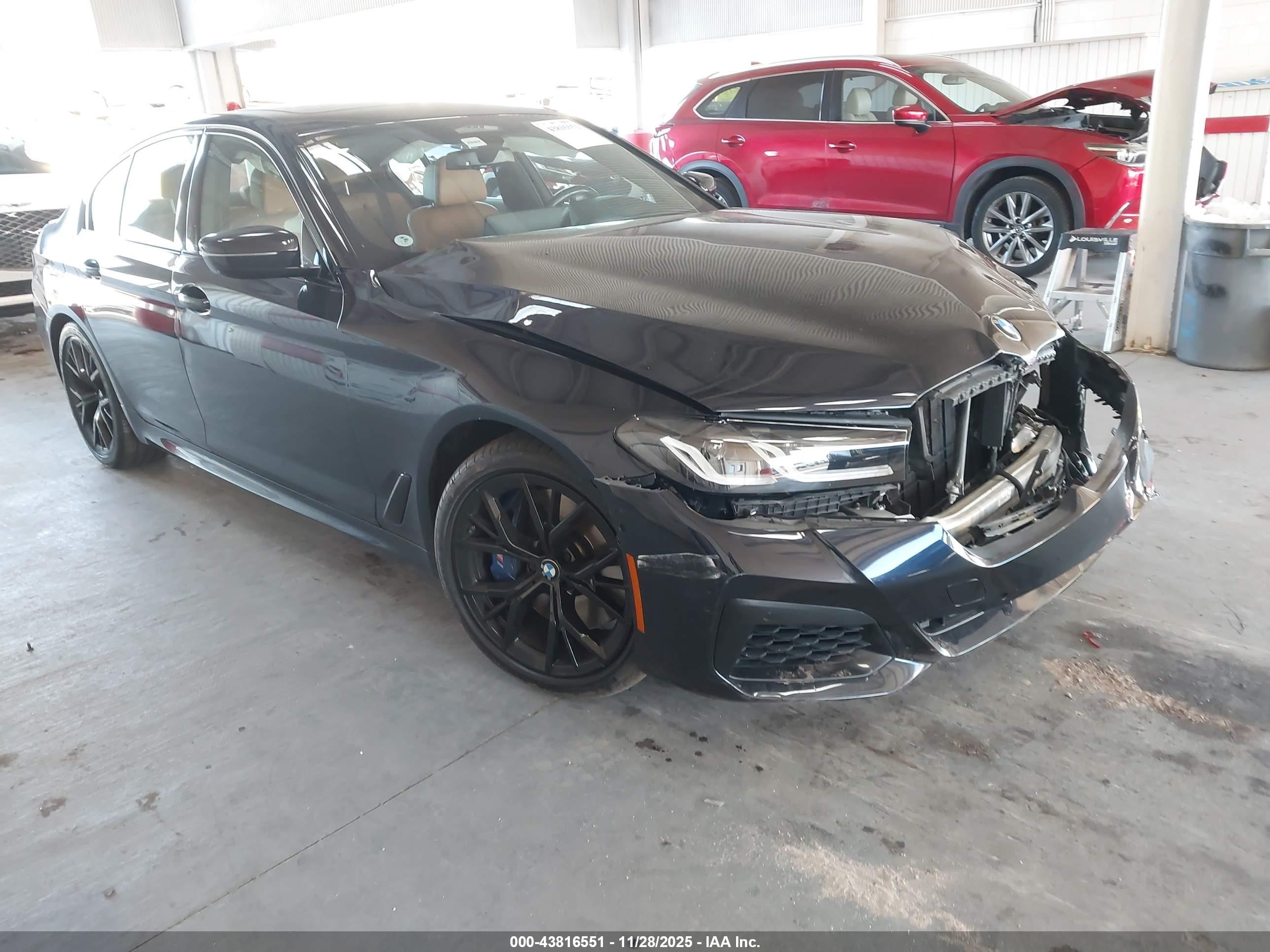 2022 BMW 5 Series M550i xDrive, VIN WBA13BK01NCH67995 — Front end