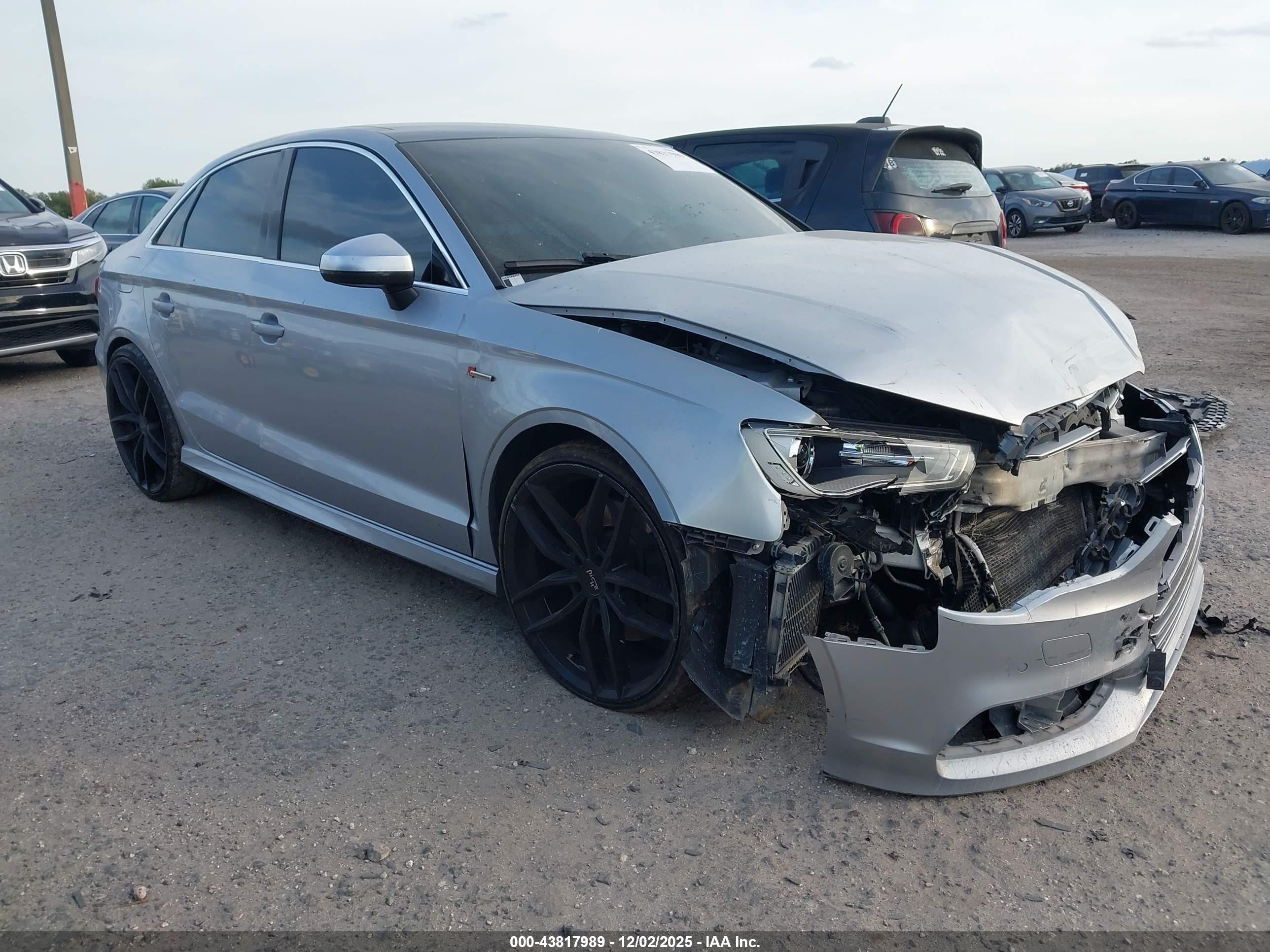 2016 Audi S3 Premium Plus, VIN WAUB1GFF9G1003555 — Front end