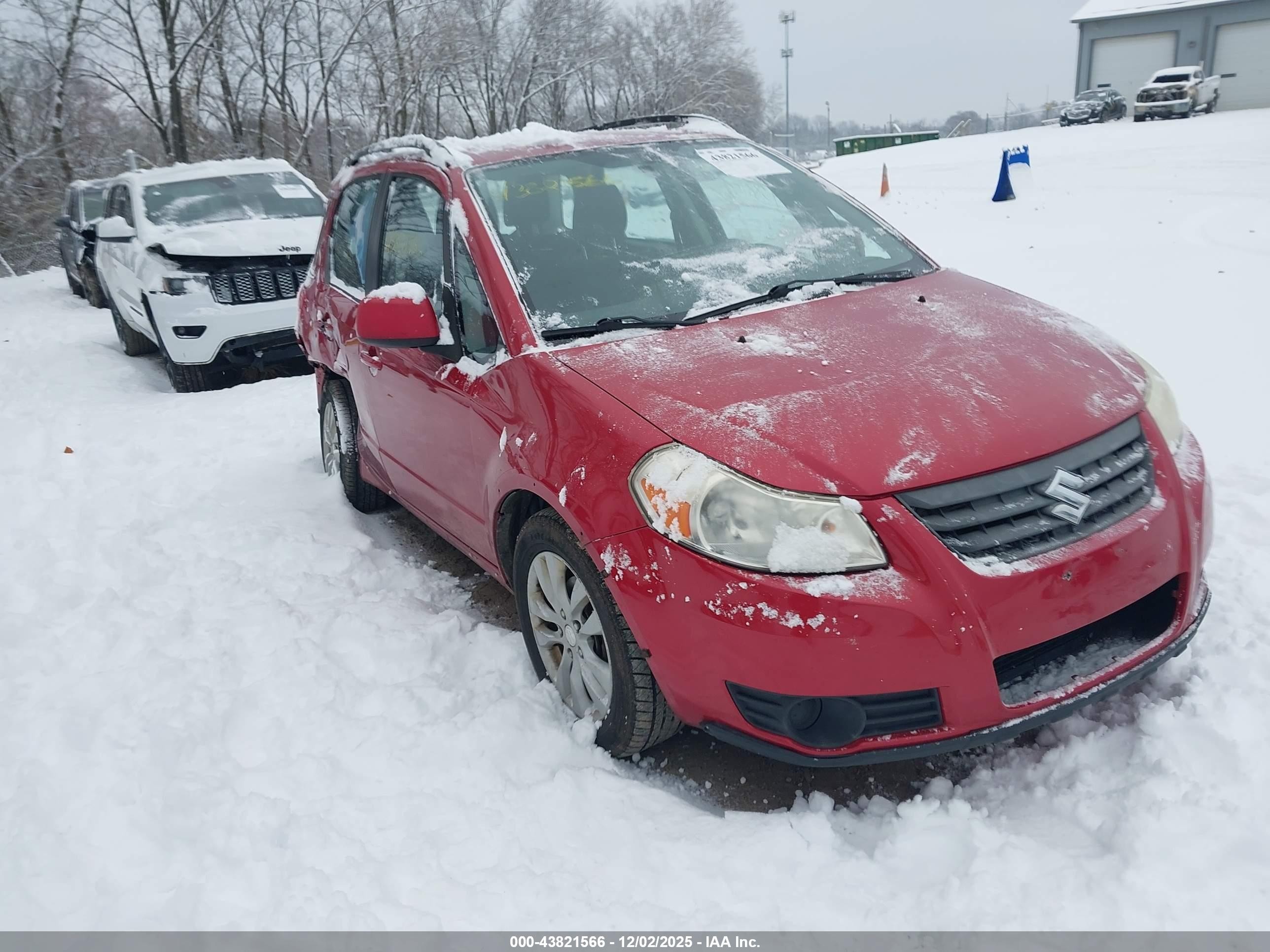 2013 Suzuki SX4 Crossover, VIN JS2YB5A34D6100517 — Rear end