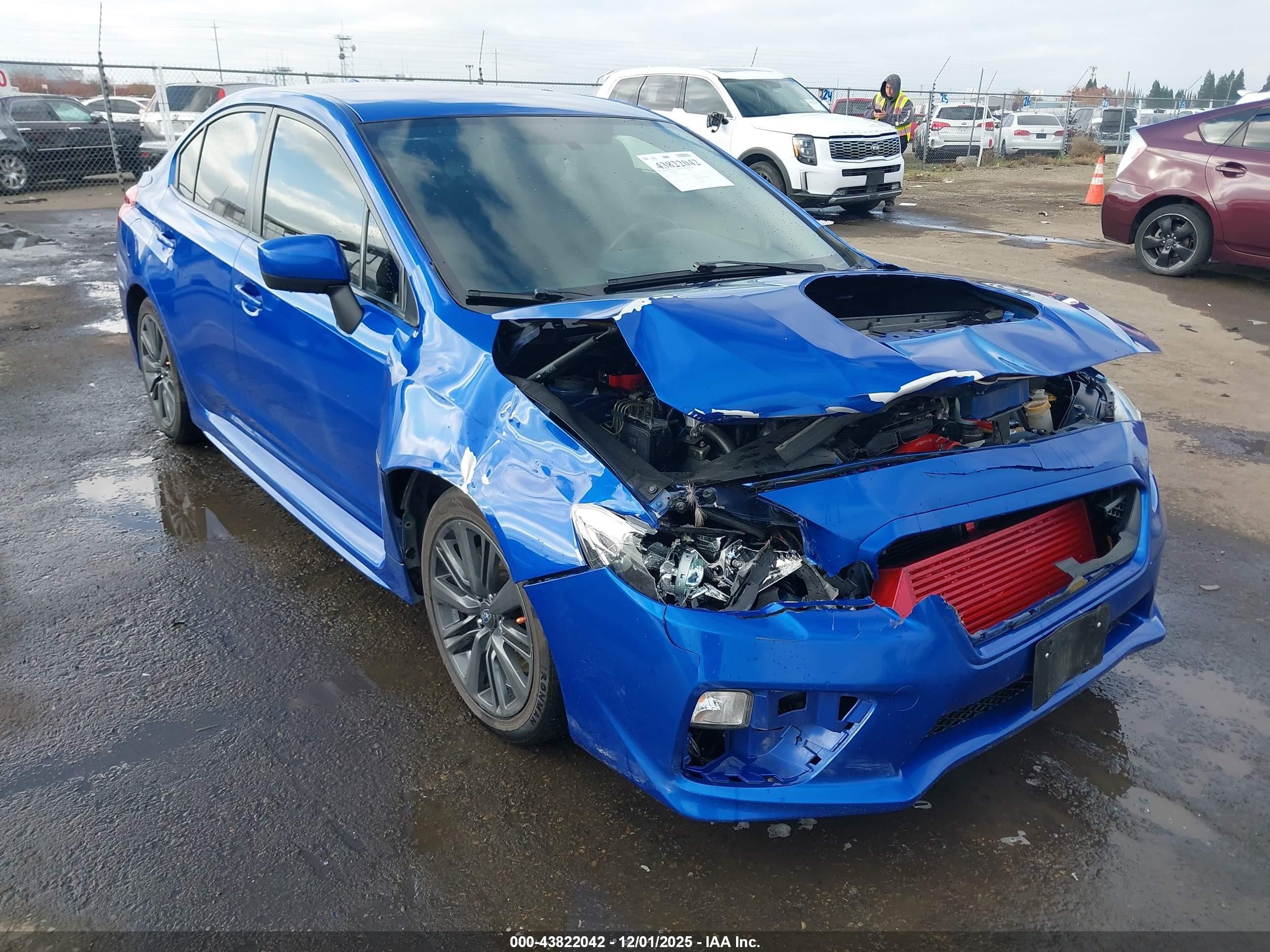 2016 Subaru WRX, VIN JF1VA1B65G9819964 — Front end