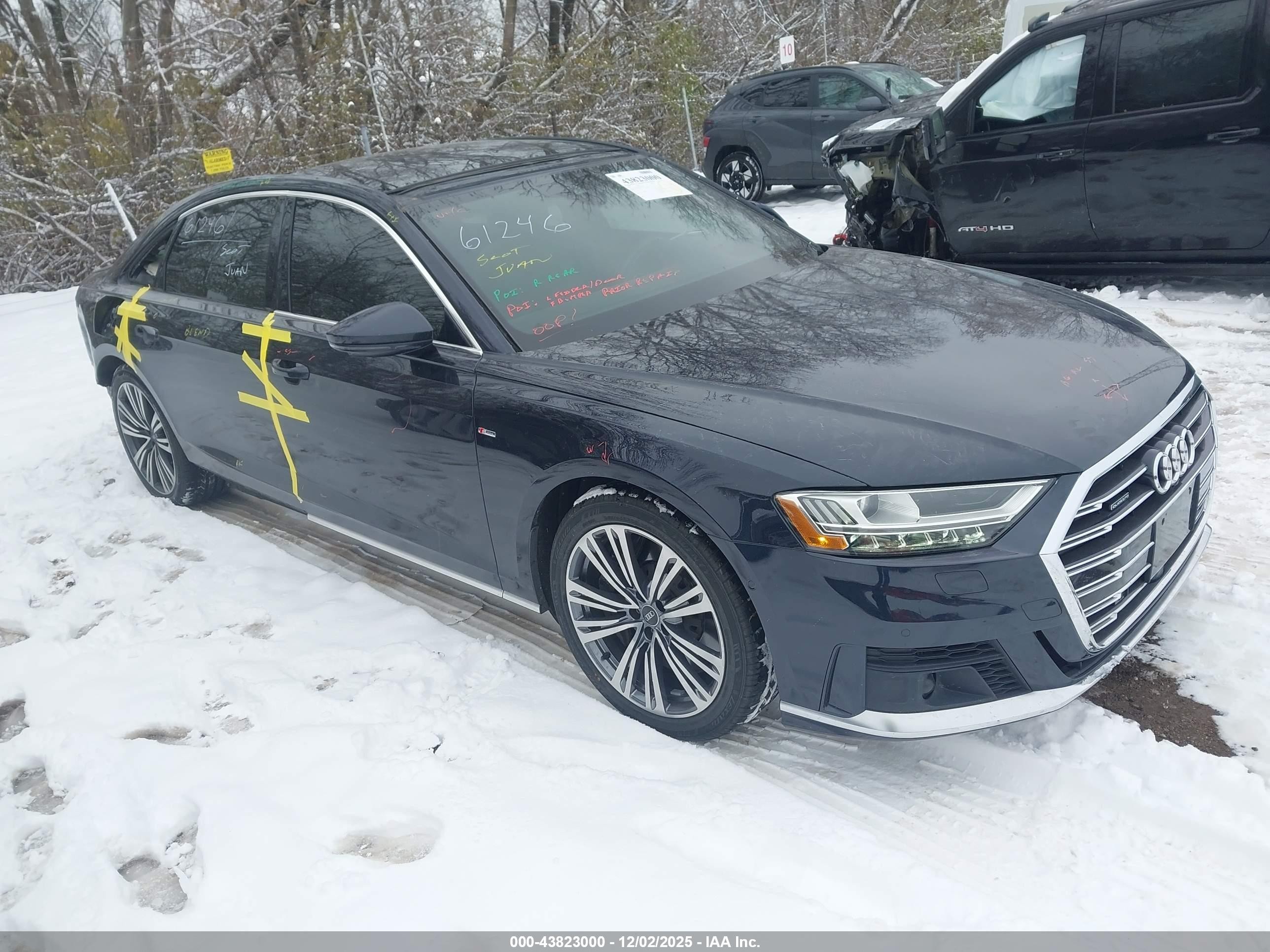 2021 Audi A8, VIN WAU8EAF89MN010412 — All over
