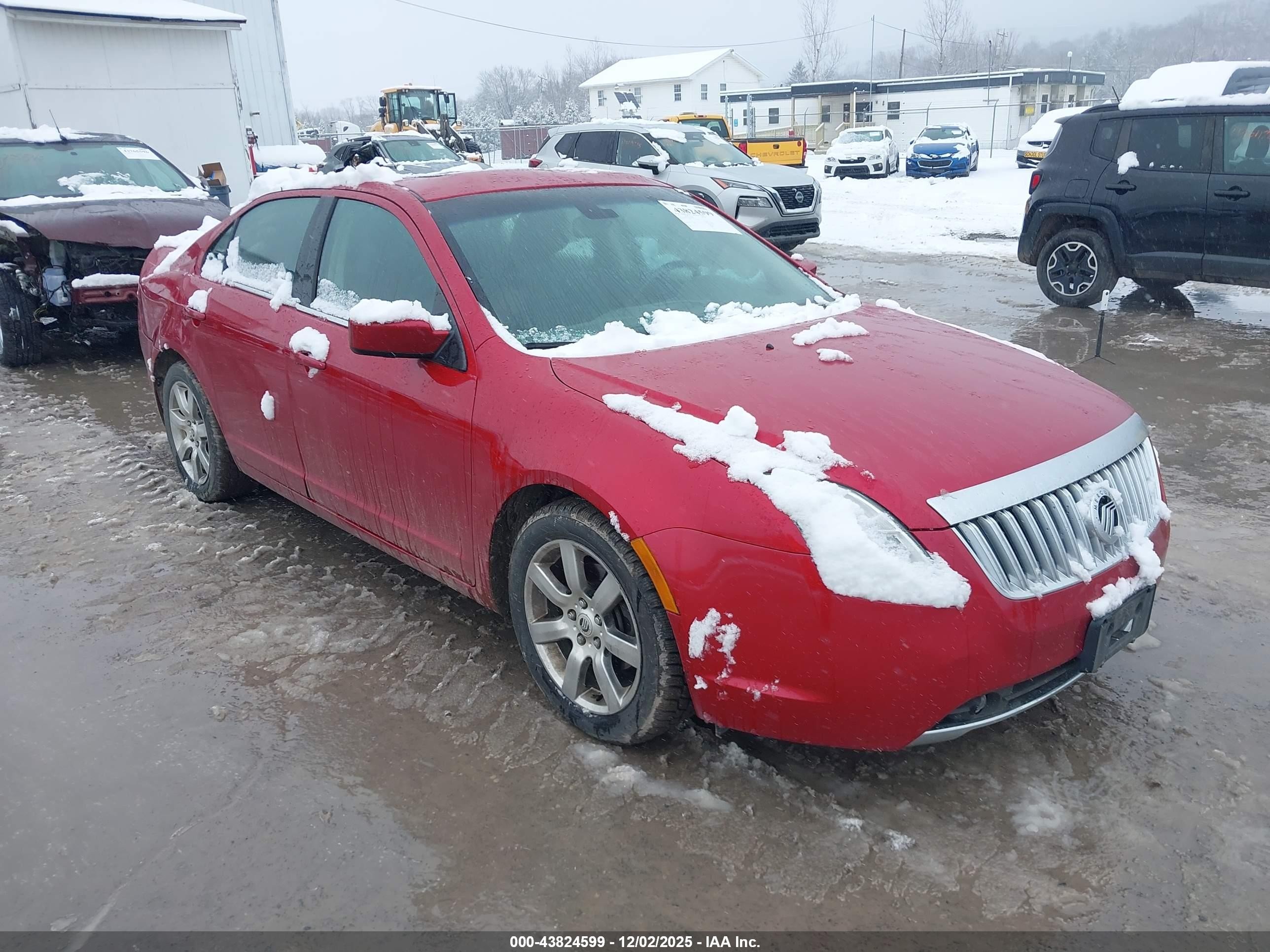 2011 Mercury Milan Premier, VIN 3MEHM0JA0BR602459 — Roof