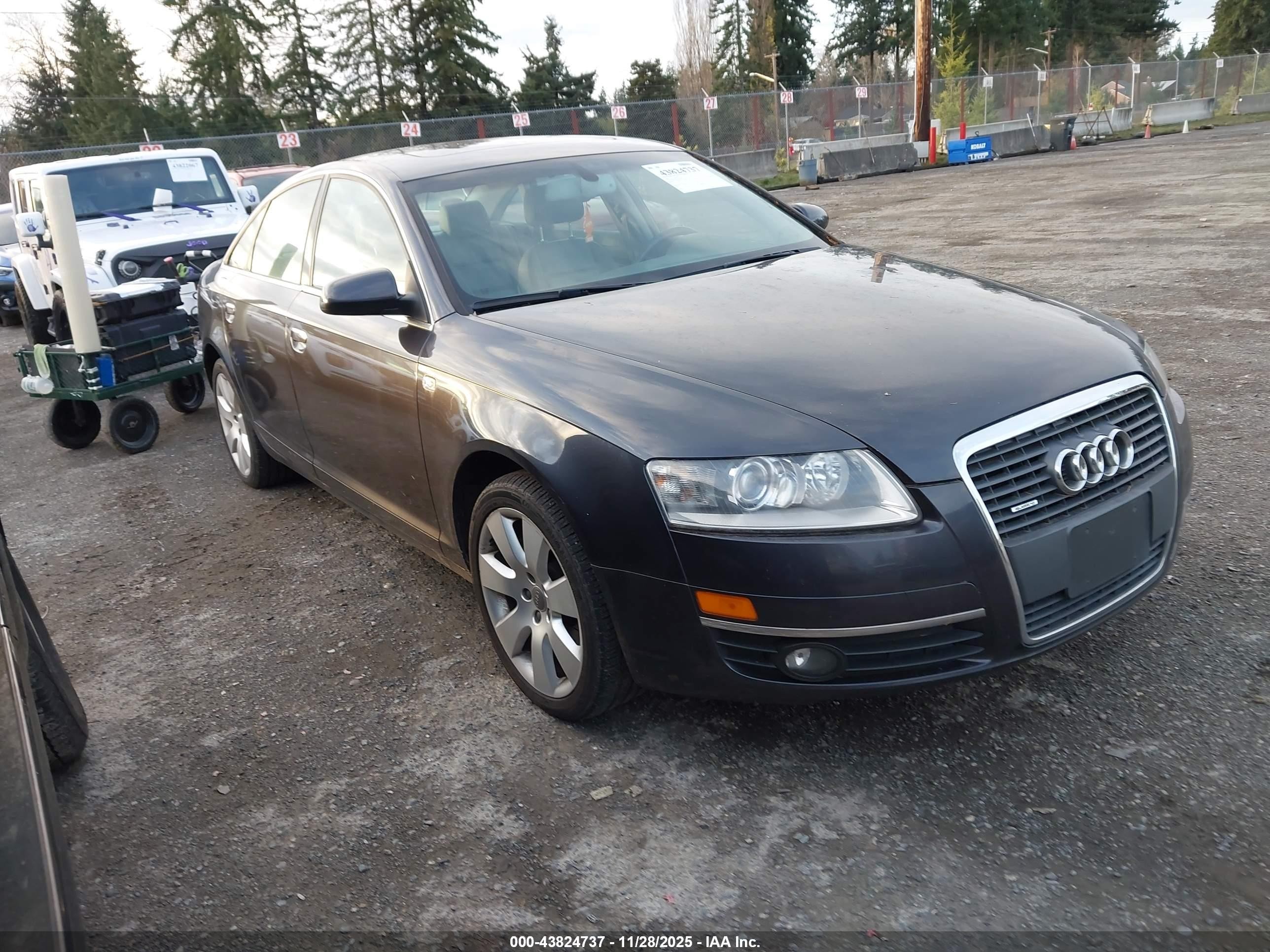 2006 Audi A6, VIN WAUDG74F36N070797 — Auction photo