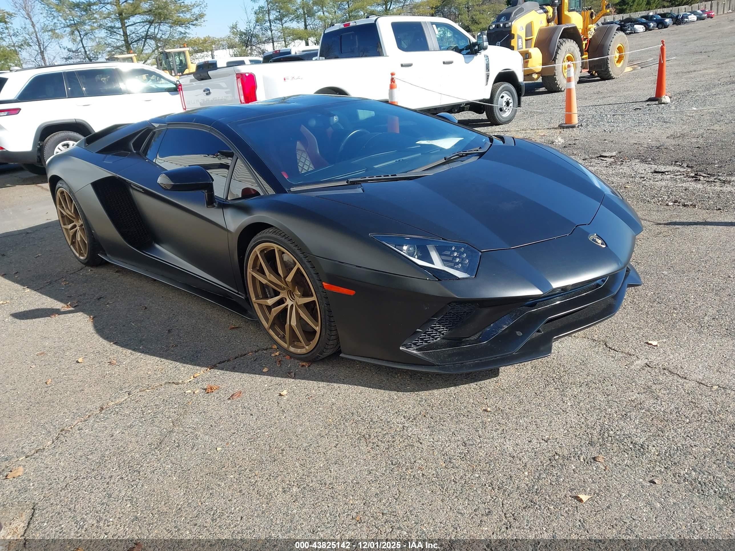 2018 Lamborghini Aventador S, VIN ZHWUV4ZD0JLA07069 — Обычный износ