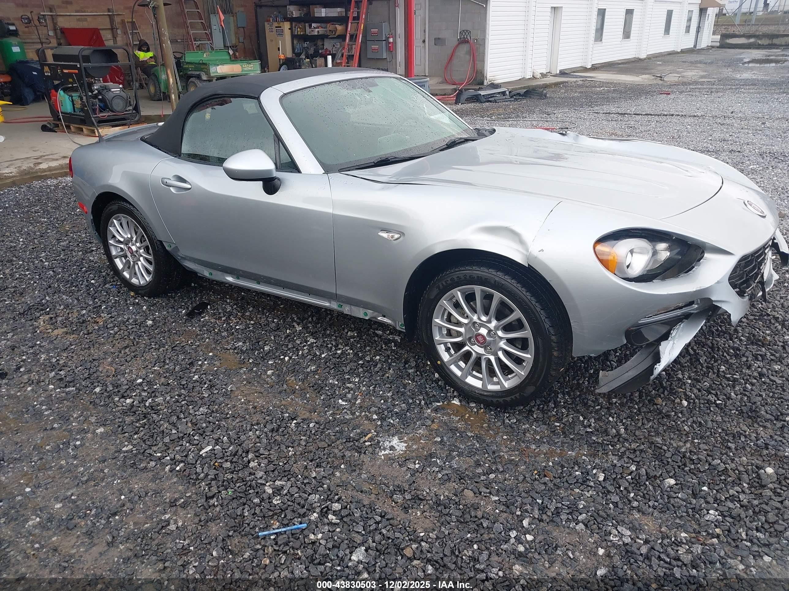2018 FIAT 124 Spider Abarth, VIN JC1NFAEK8J0134743 — Rollover