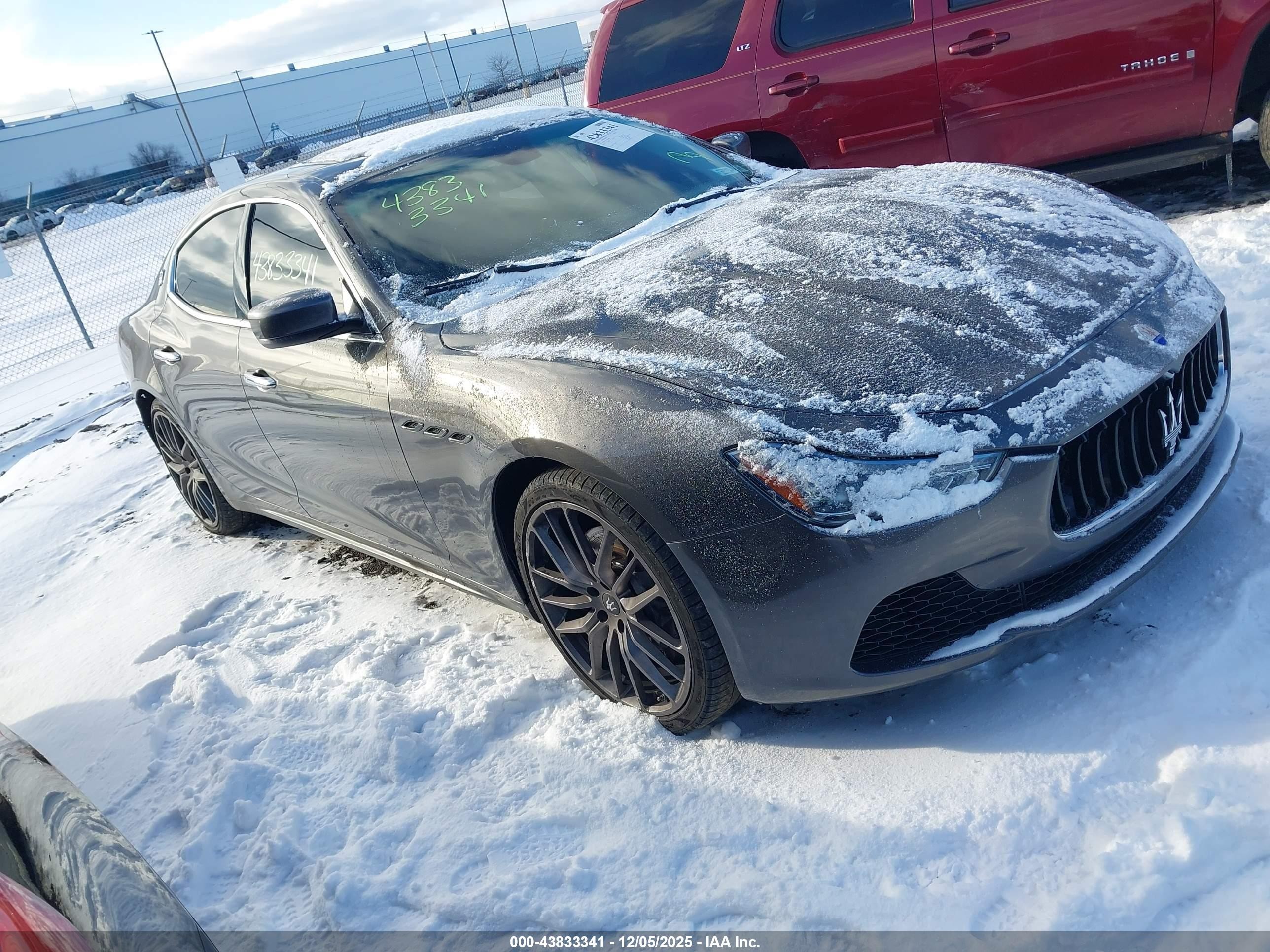 2015 Maserati Ghibli S Q4, VIN ZAM57RTA1F1129986 — Не указано