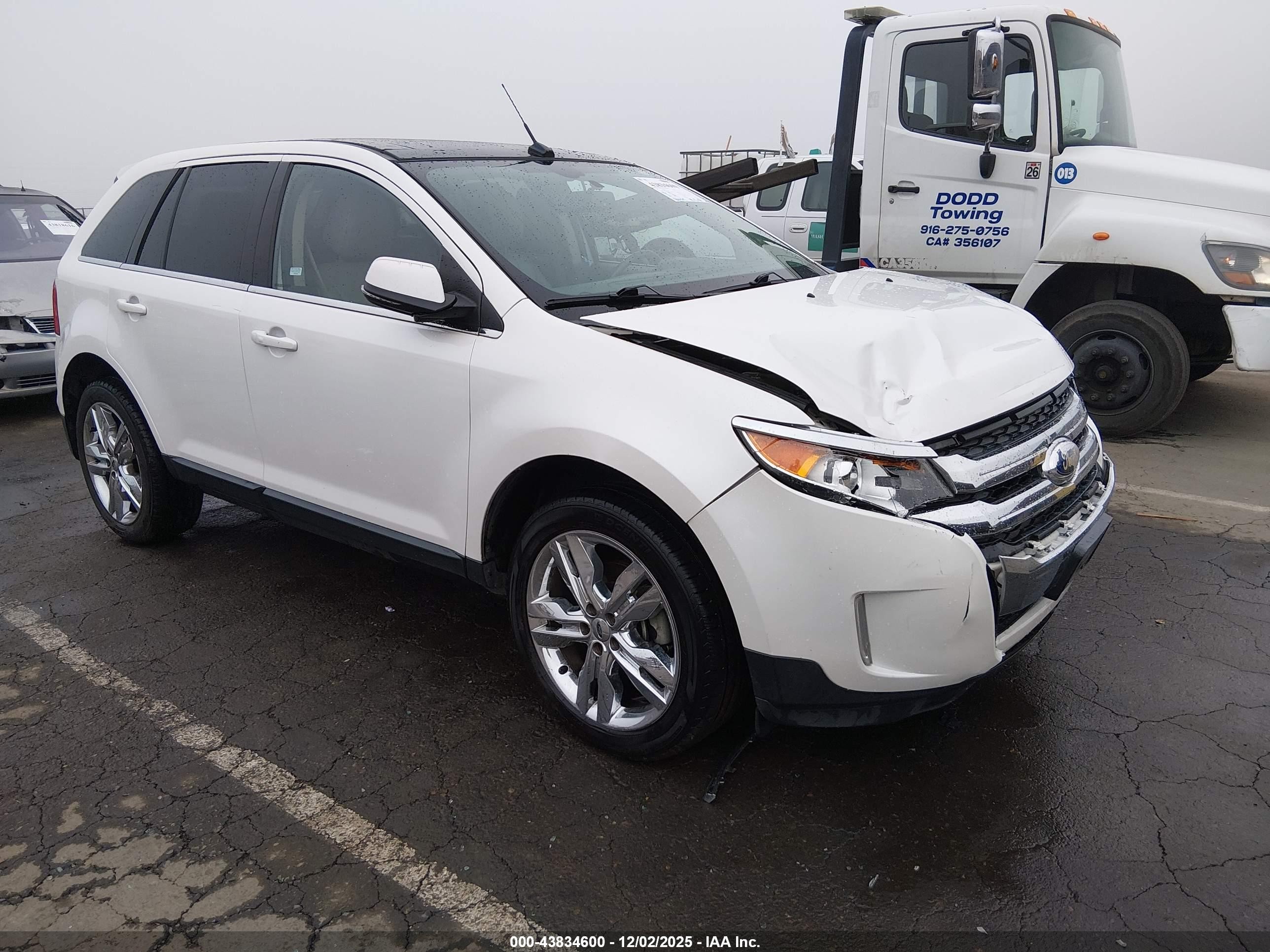 2013 Ford Edge Limited, VIN 2FMDK3KC9DBC96866 — Front end