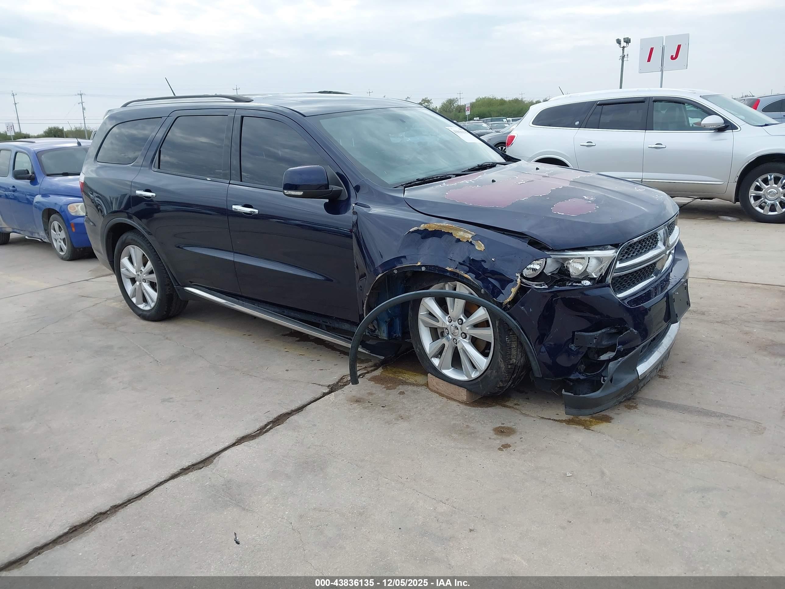 2013 Dodge Durango Crew, VIN 1C4RDHDG5DC665689 — Front end