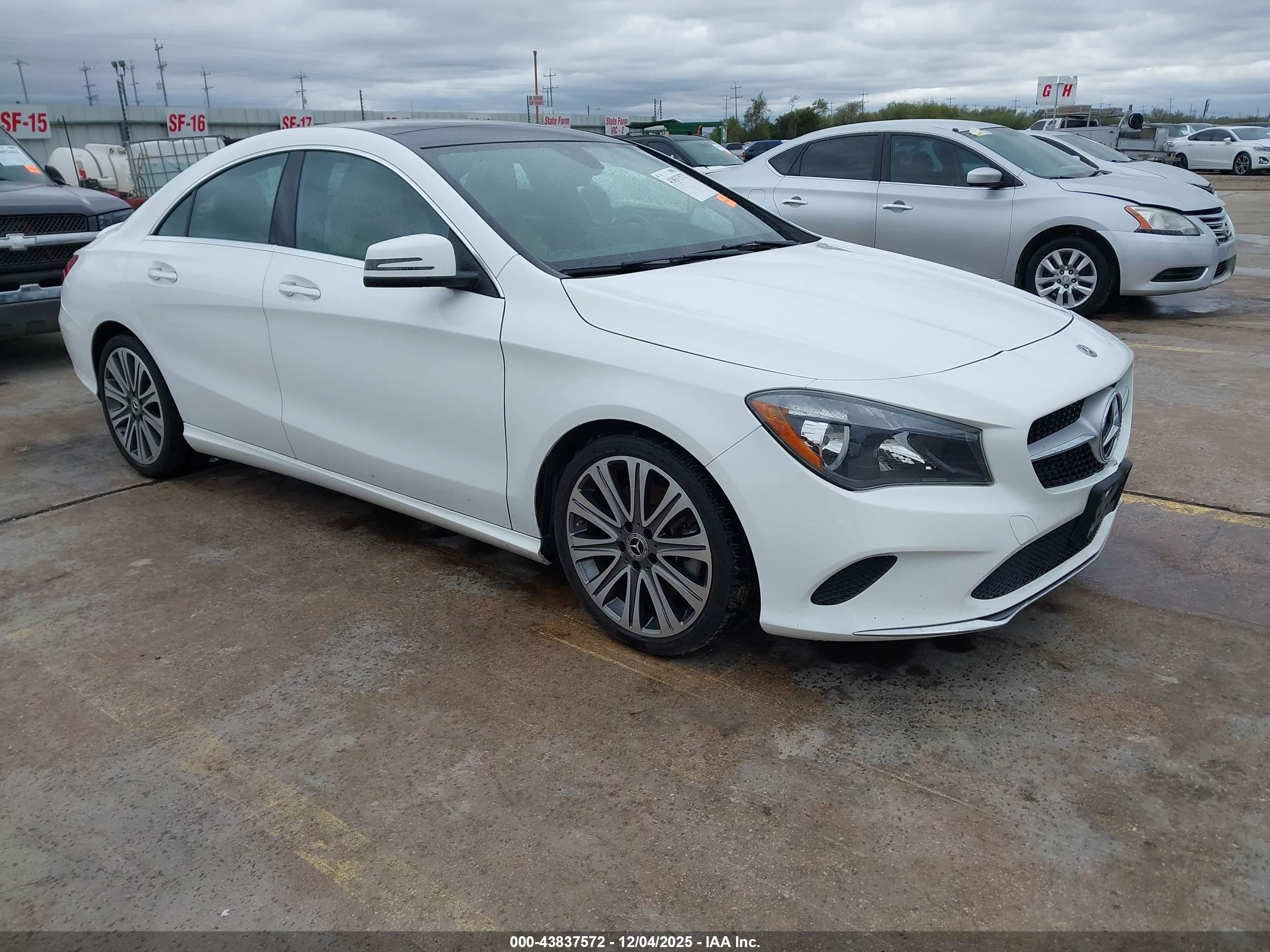 2018 Mercedes-Benz CLA 250, VIN WDDSJ4EB7JN676785 — Hail