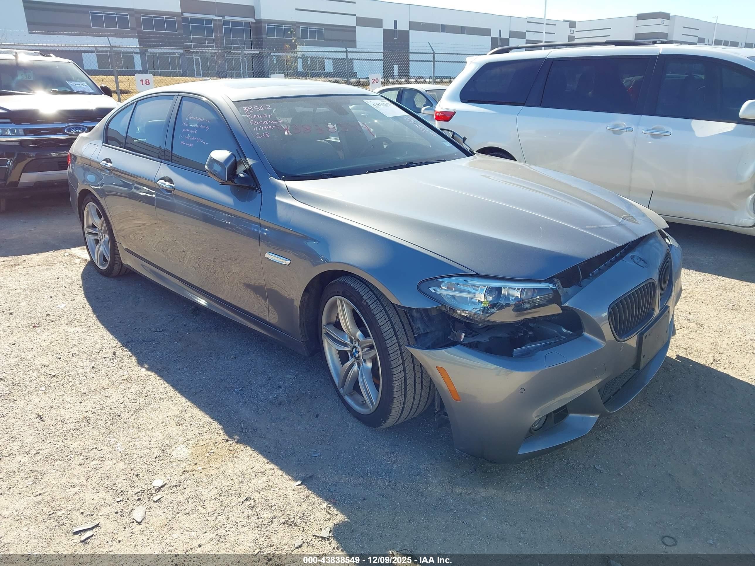 2016 BMW 5 Series 535i, VIN WBA5B1C58GG131219 — Front end