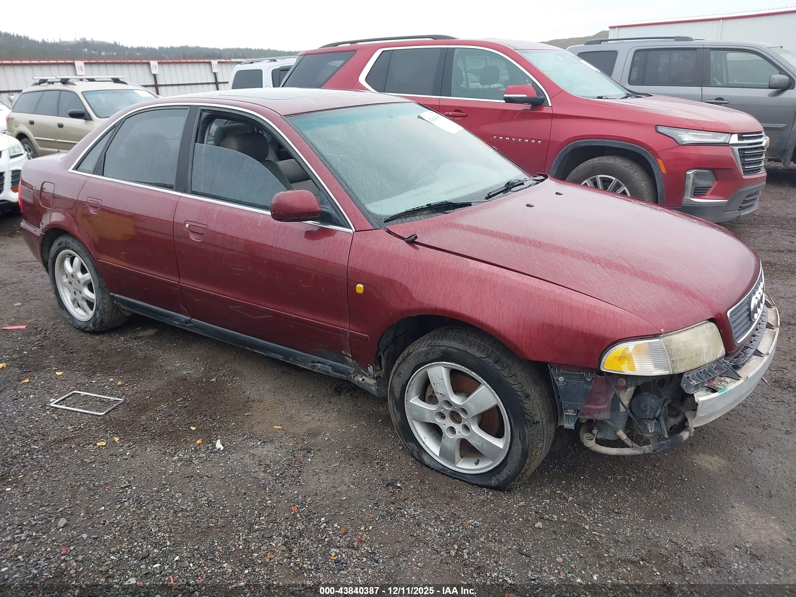 1998 Audi A4, VIN WAUDD28D7WA187763 — Перед