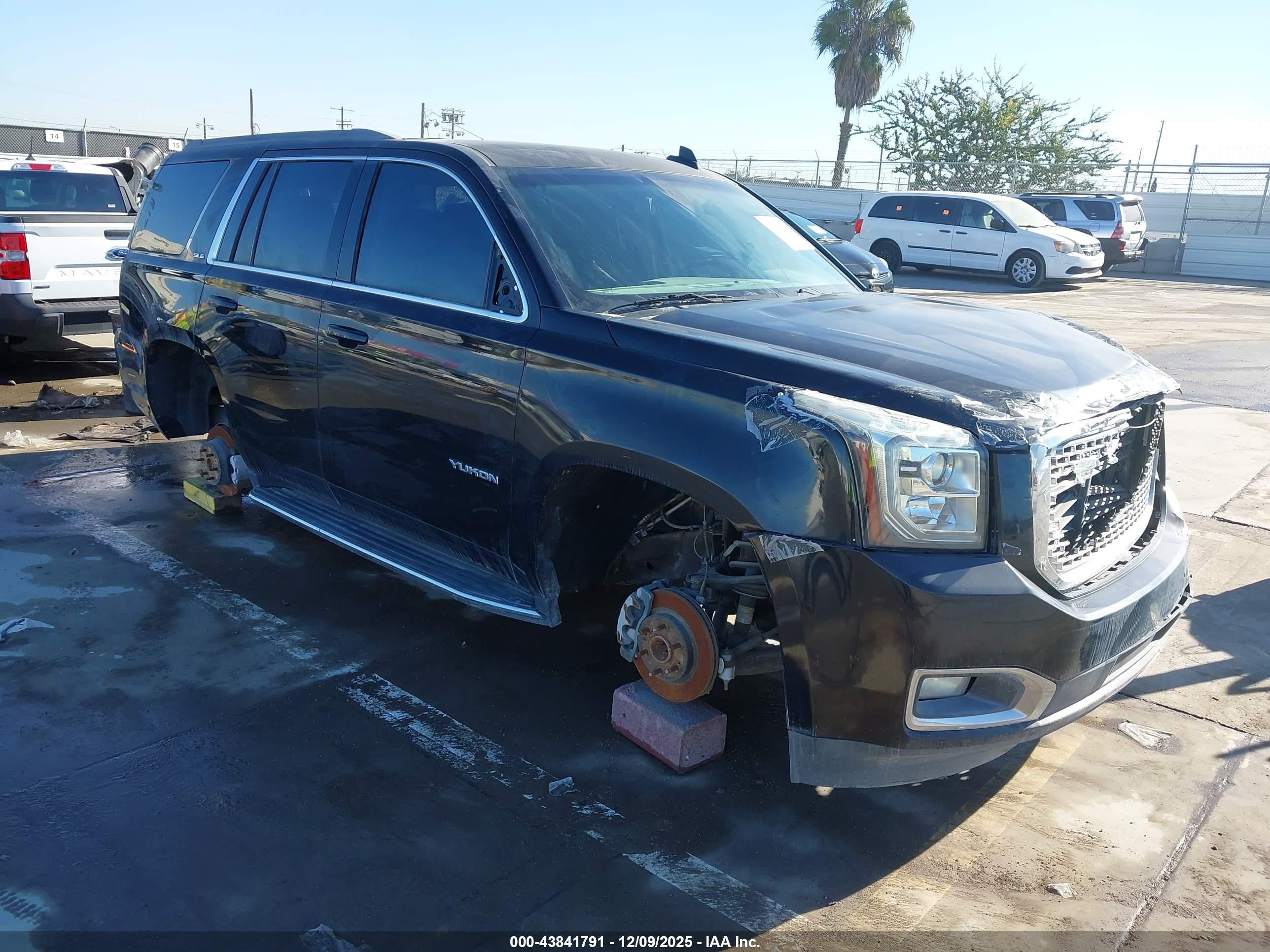 2018 GMC Yukon SLE, VIN 1GKS1AKCXJR132753 — Theft recovery